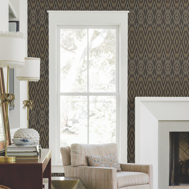 diamond-marquise-wallpaper-black-york-wallcoverings-ev3912