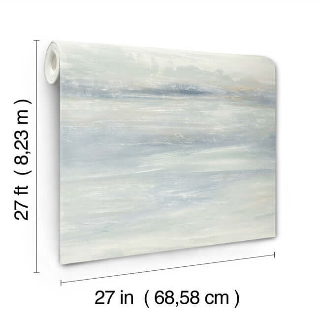 soothing-mists-scenic-blue-oasis-wallpaper-york-wallcoverings-ev3988 - York Wallcoverings Wallpaper