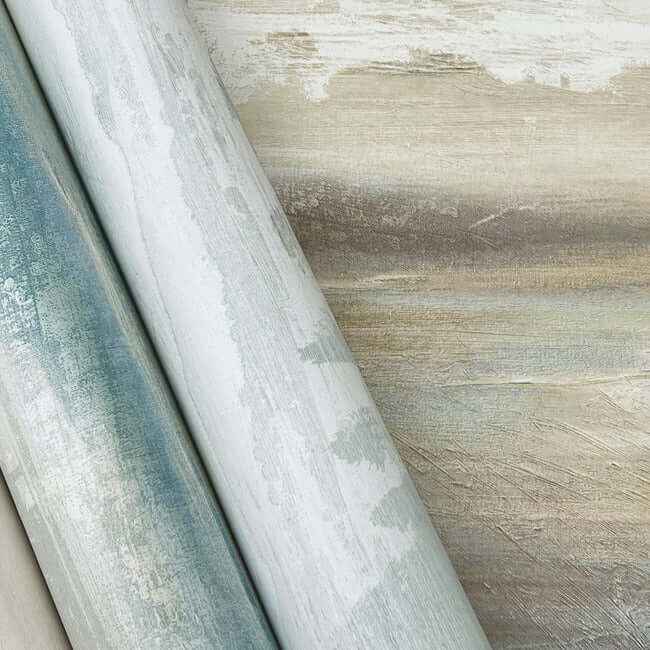 Soothing Mists Scenic Blue Oasis Wallpaper - York Wallcoverings - EV3988 - York Wallcoverings Wallpaper