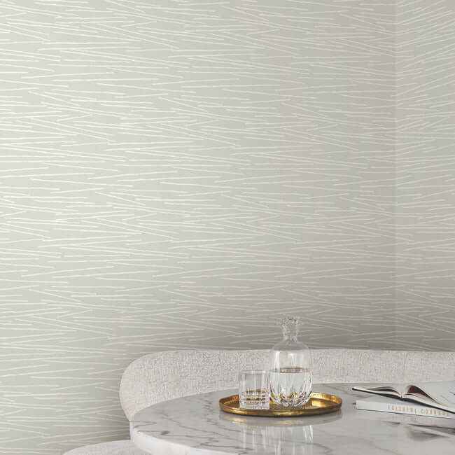 Line Horizon Soft Green Wallpaper - York Wallcoverings - EV3934 - York Wallcoverings Wallpaper
