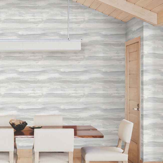 On The Horizon Grey & Slate Wallpaper - York Wallcoverings - AG2013 - York Wallcoverings Wallpaper