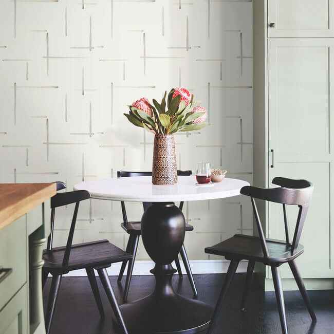 Gilded Sumi-E Neutral & Glint Wallpaper - York Wallcoverings - AG2043 - York Wallcoverings Wallpaper