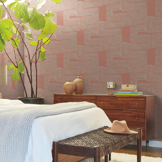 nikki-chu-zulu-thread-wallpaper-coral-glint-york-wallcoverings-ag2031