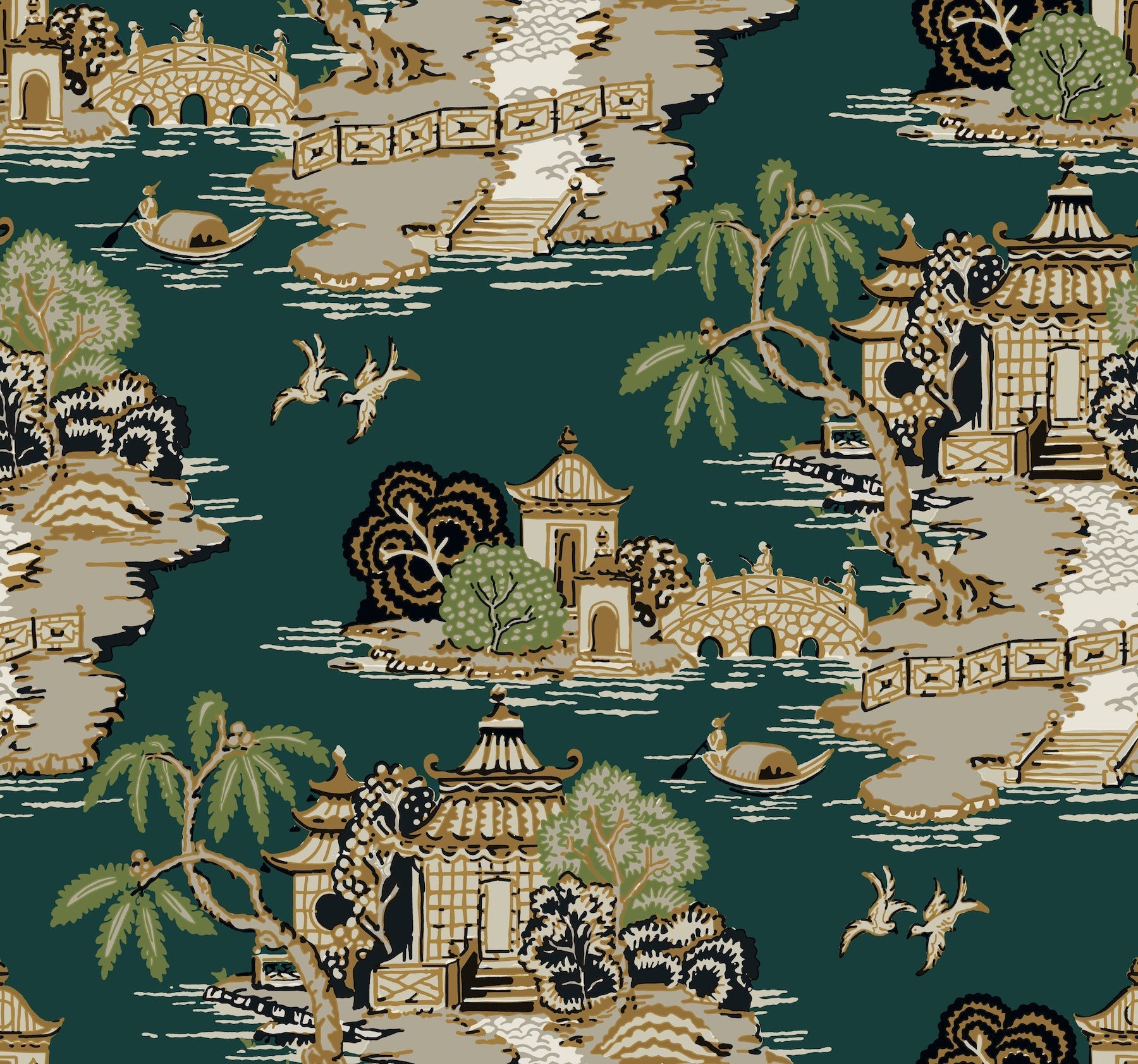 pagoda-and-sampan-scenic-wallpaper-forest-york-wallcoverings-rt7903