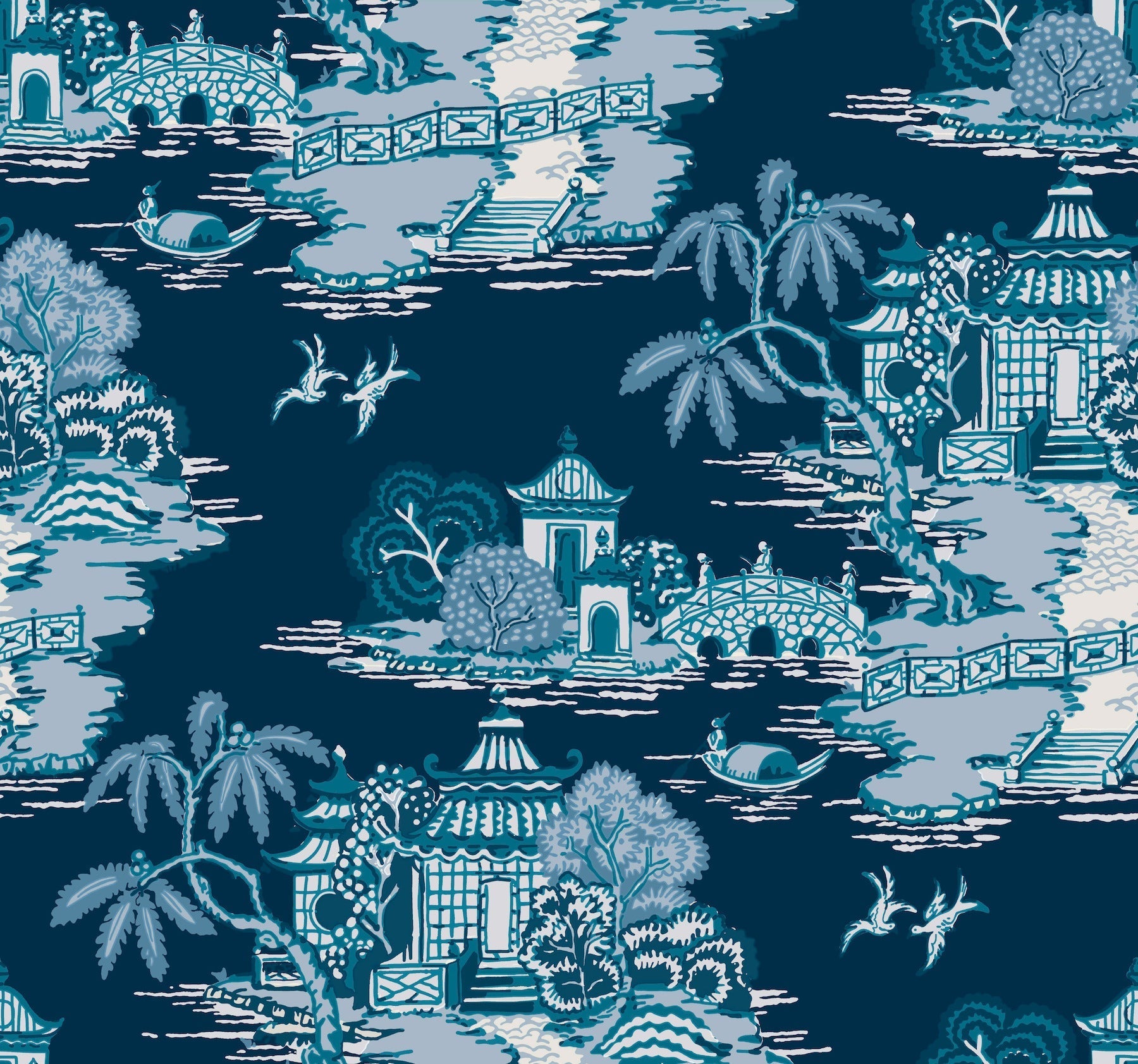 pagoda-and-sampan-scenic-wallpaper-navy-york-wallcoverings-rt7901