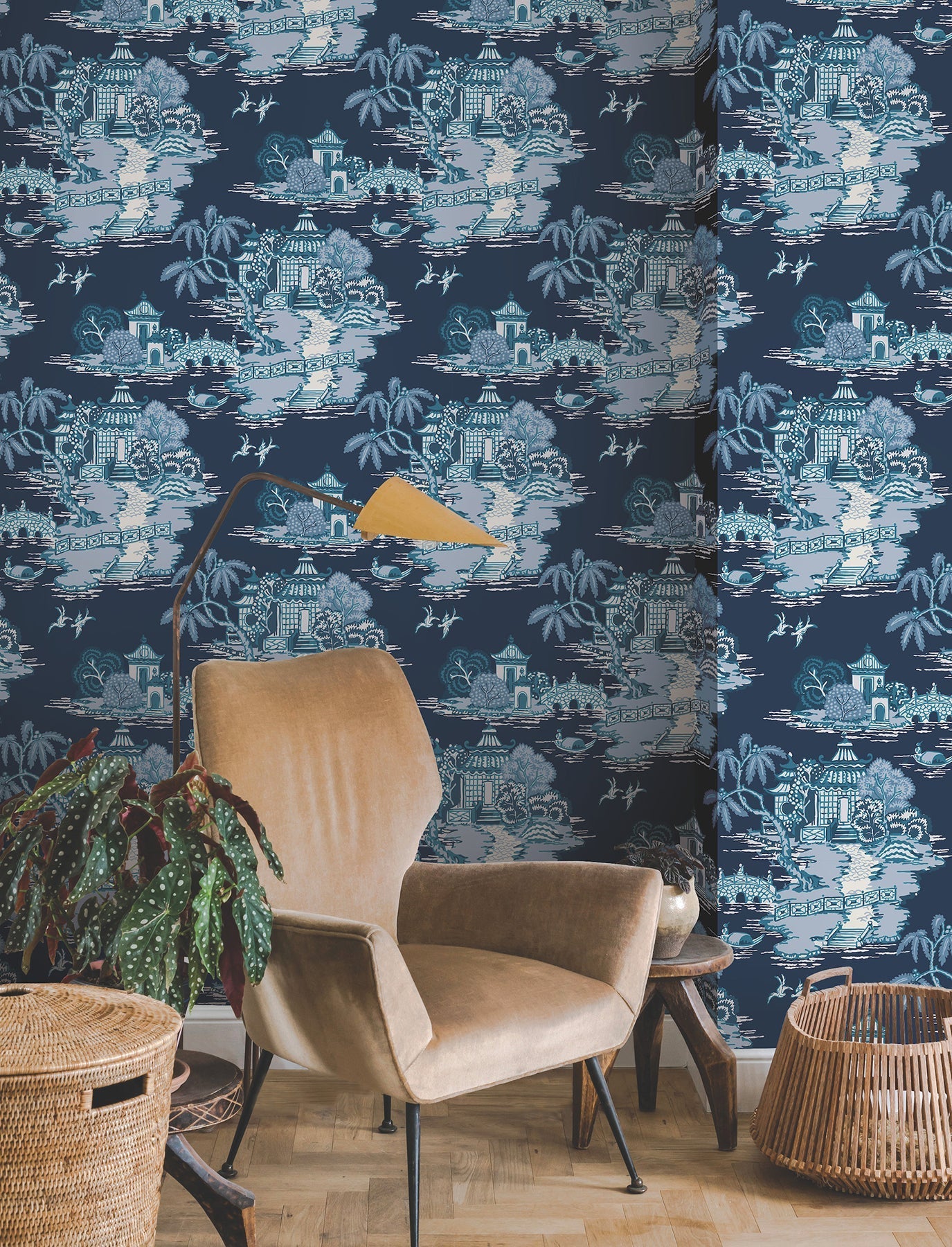 pagoda-and-sampan-scenic-wallpaper-navy-york-wallcoverings-rt7901