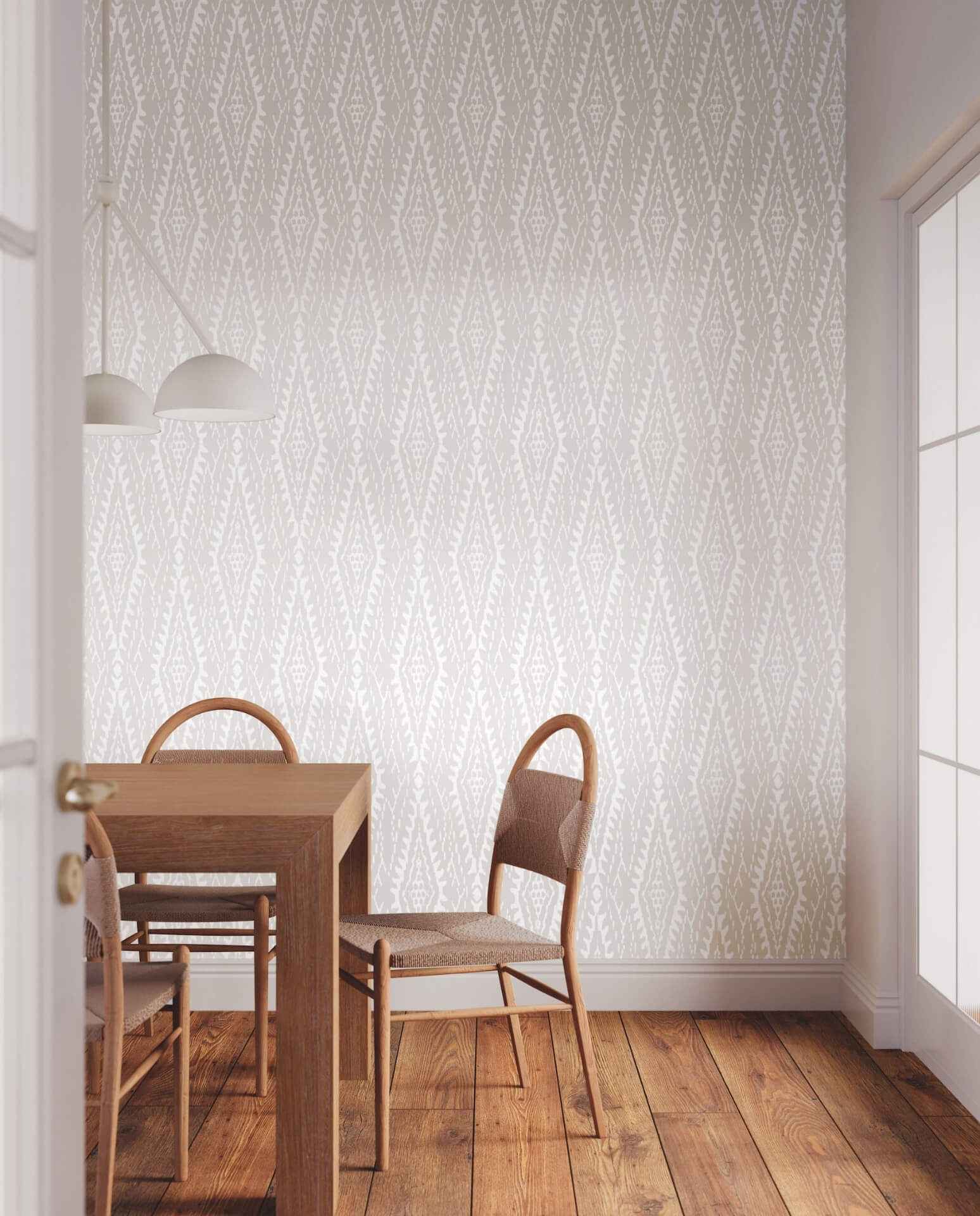 Rousseau Paperweave Warm Grey Wallpaper - York Wallcoverings - LM5345 - York Wallcoverings Wallpaper