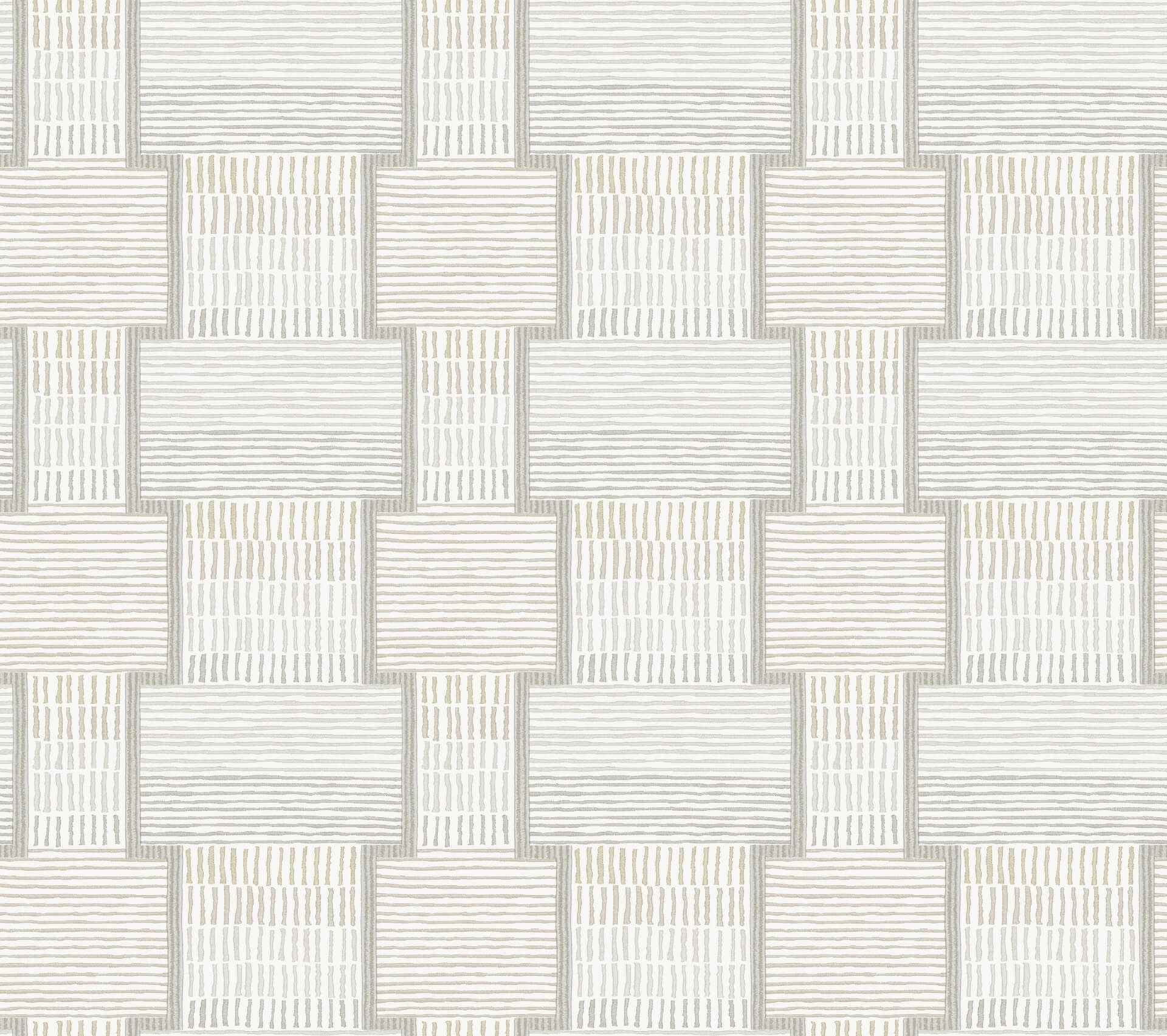 La Broderie Grey Wallpaper - York Wallcoverings - LM5373