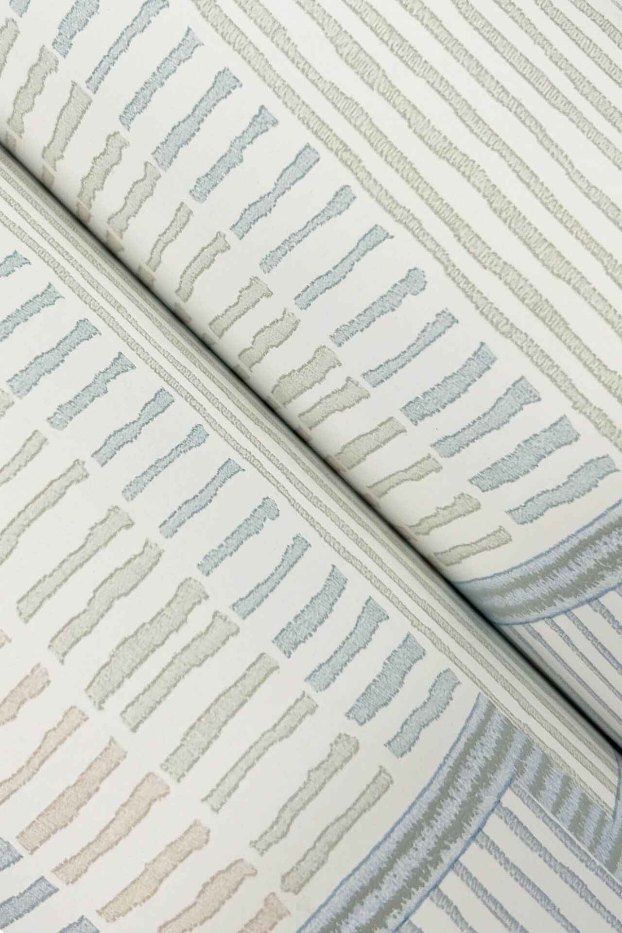 La Broderie Sky Blue Wallpaper - York Wallcoverings - LM5374 - York Wallcoverings Wallpaper