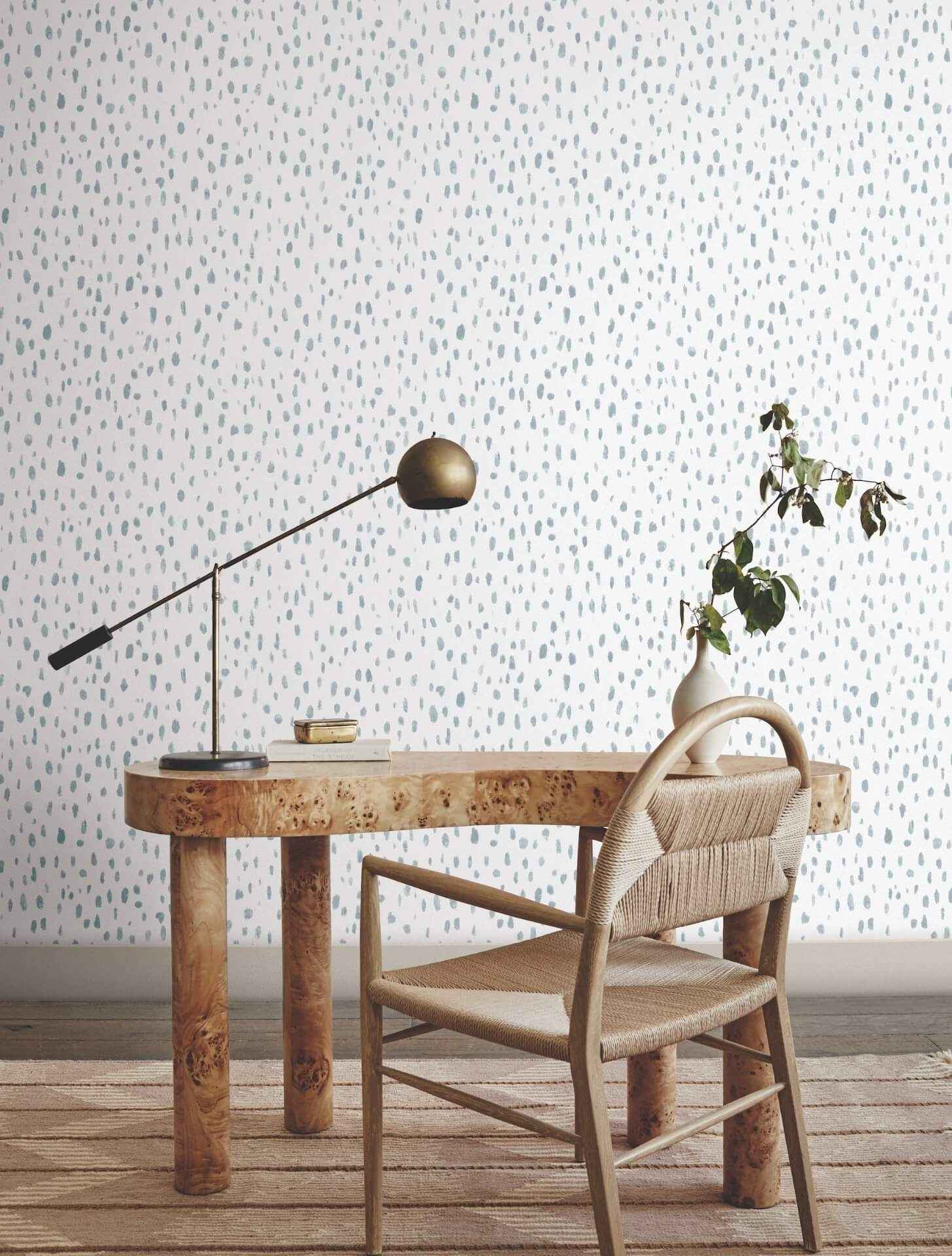Tachette Sky Blue Wallpaper - York Wallcoverings - LM5421 - York Wallcoverings Wallpaper