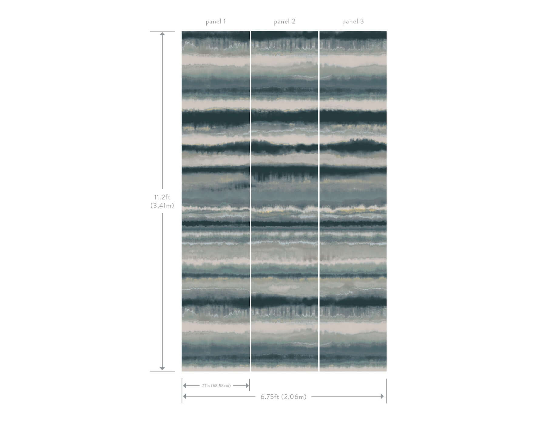 edition-mural-blue-wall-mural-york-wallcoverings-lm5426m - York Wallcoverings Wallpaper