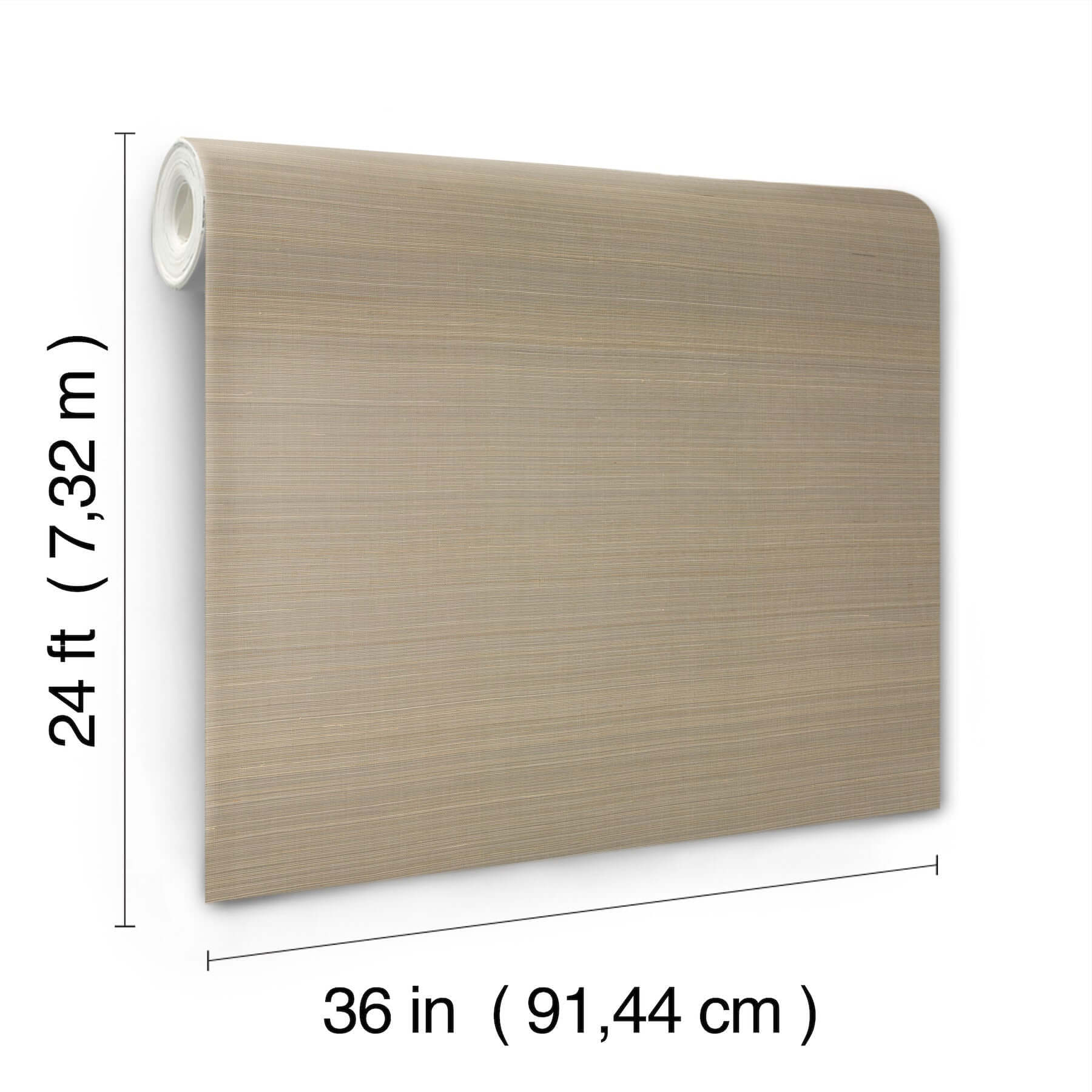 abaca-weave-taupe-wallpaper-york-wallcoverings-gl0500gv - York Wallcoverings Wallpaper