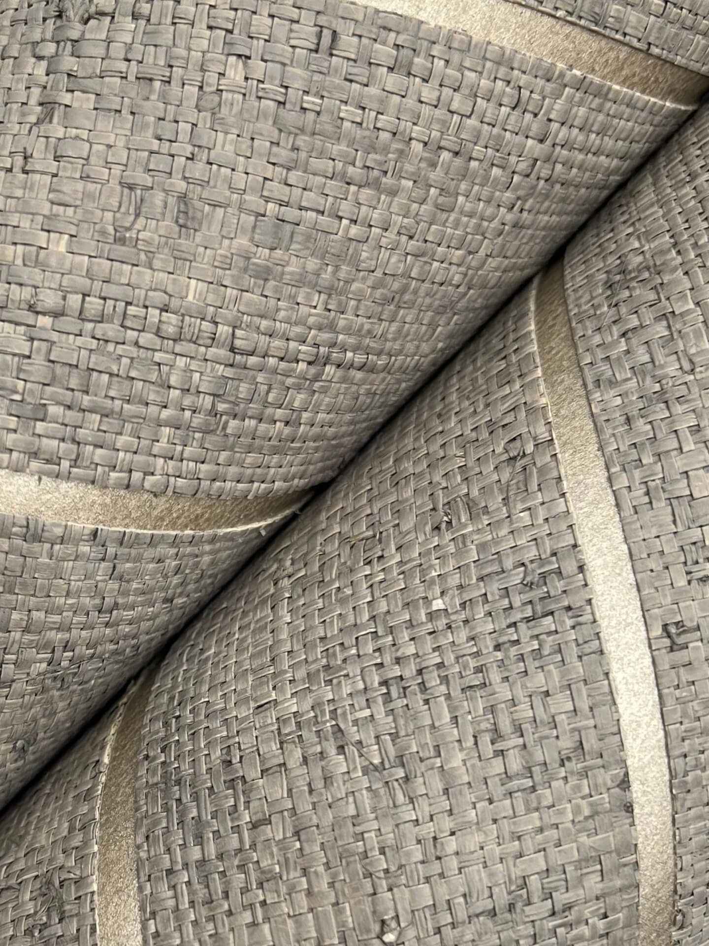 Atelier Herringbone Natural Grey Wallpaper - York Wallcoverings - HO2110GV - York Wallcoverings Wallpaper
