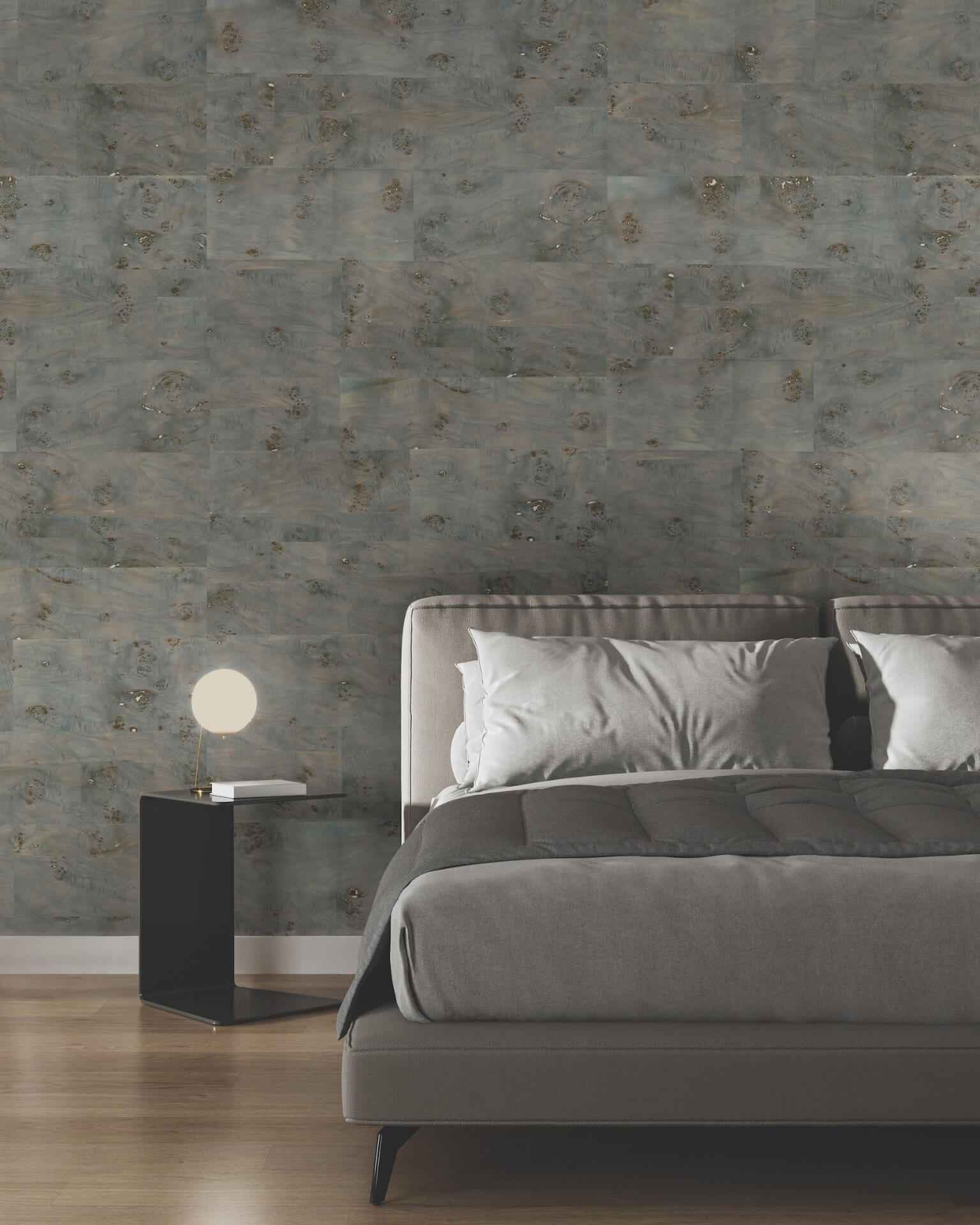 Burlwood Smoke Wallpaper - York Wallcoverings - GV0267 - York Wallcoverings Wallpaper