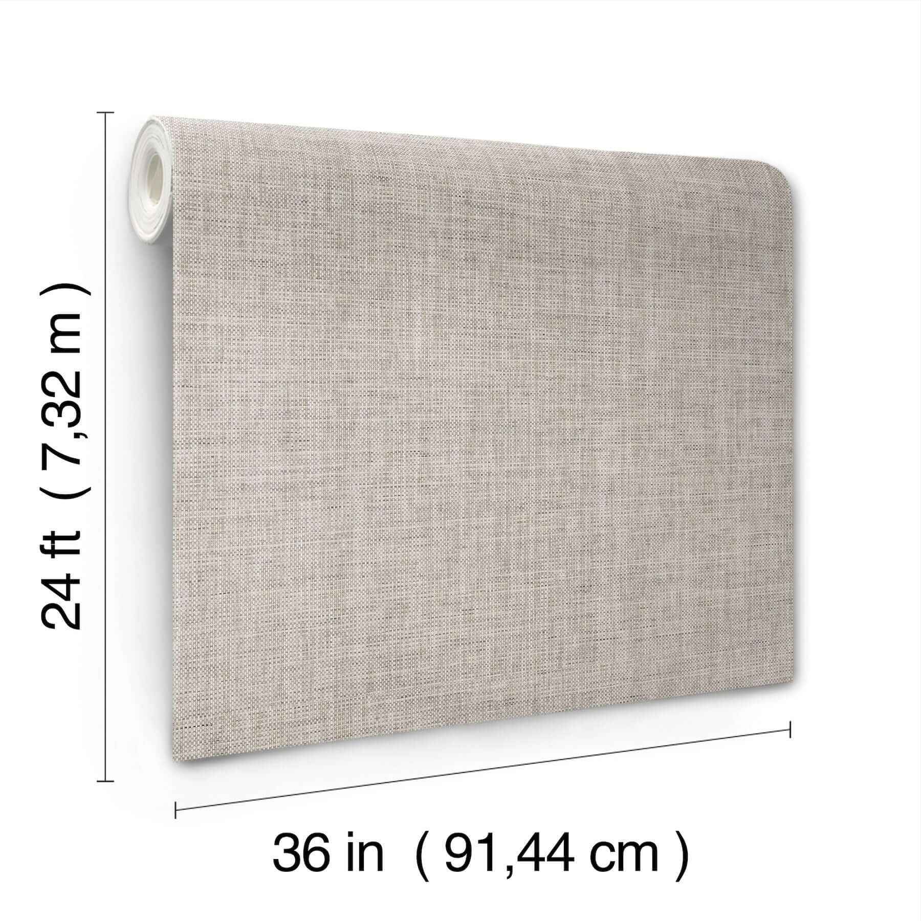 Edo Paperweave Charcoal Wallpaper - York Wallcoverings - GV0183 - York Wallcoverings Wallpaper