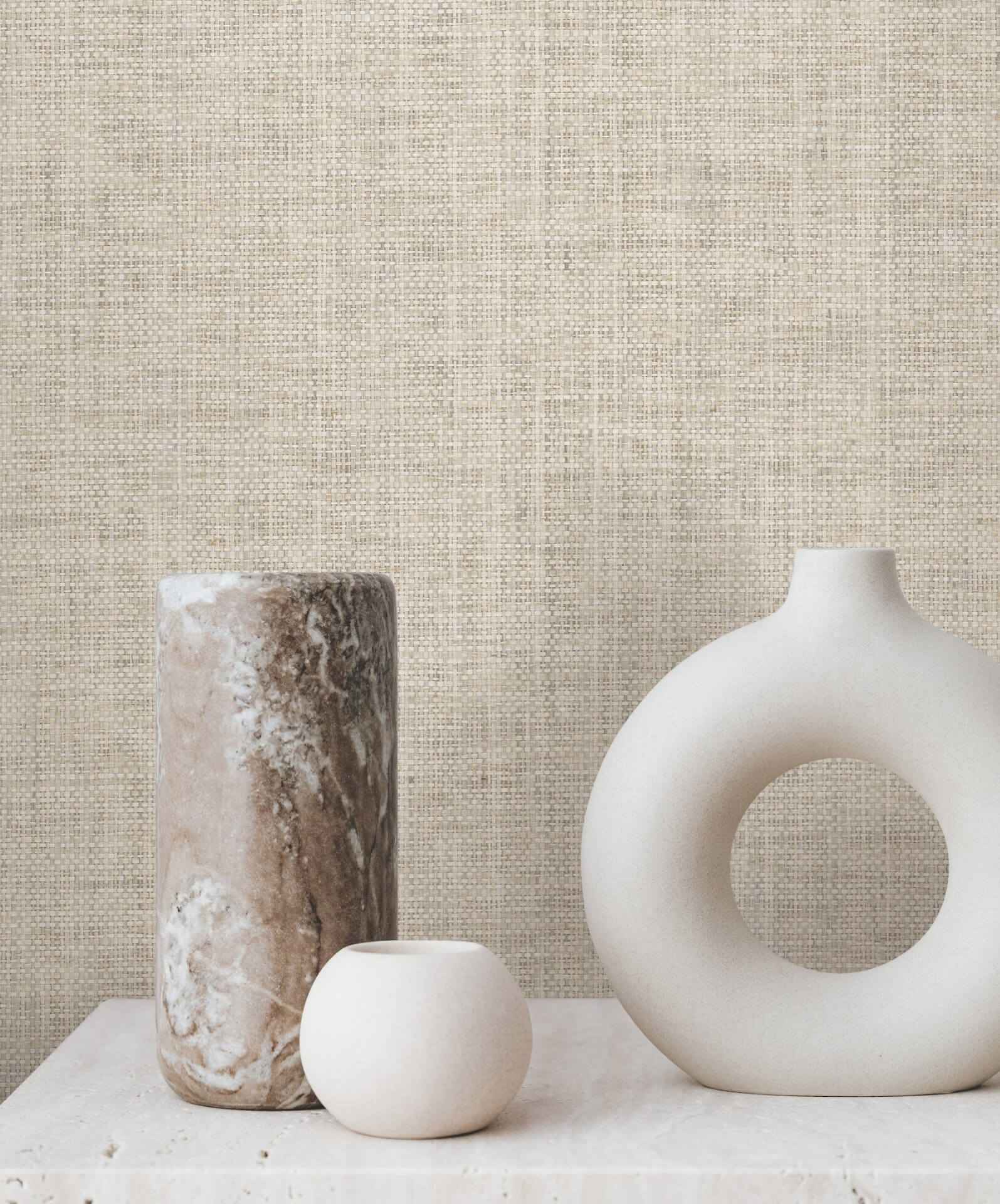 Edo Paperweave Fog Wallpaper - York Wallcoverings - GV0184 - York Wallcoverings Wallpaper