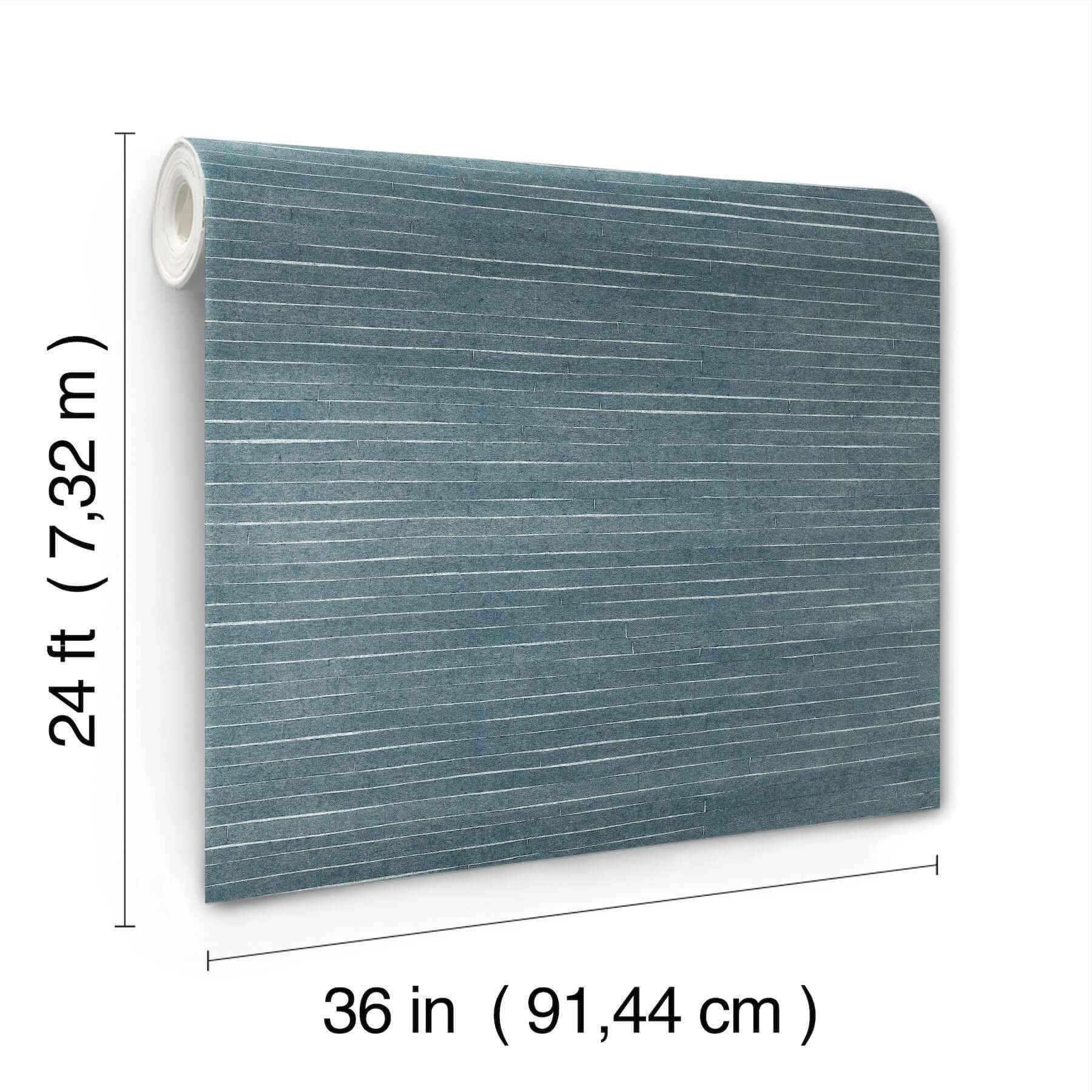 Handcrafted Shimmering Paper Denim Wallpaper - York Wallcoverings - GV0254 - York Wallcoverings Wallpaper