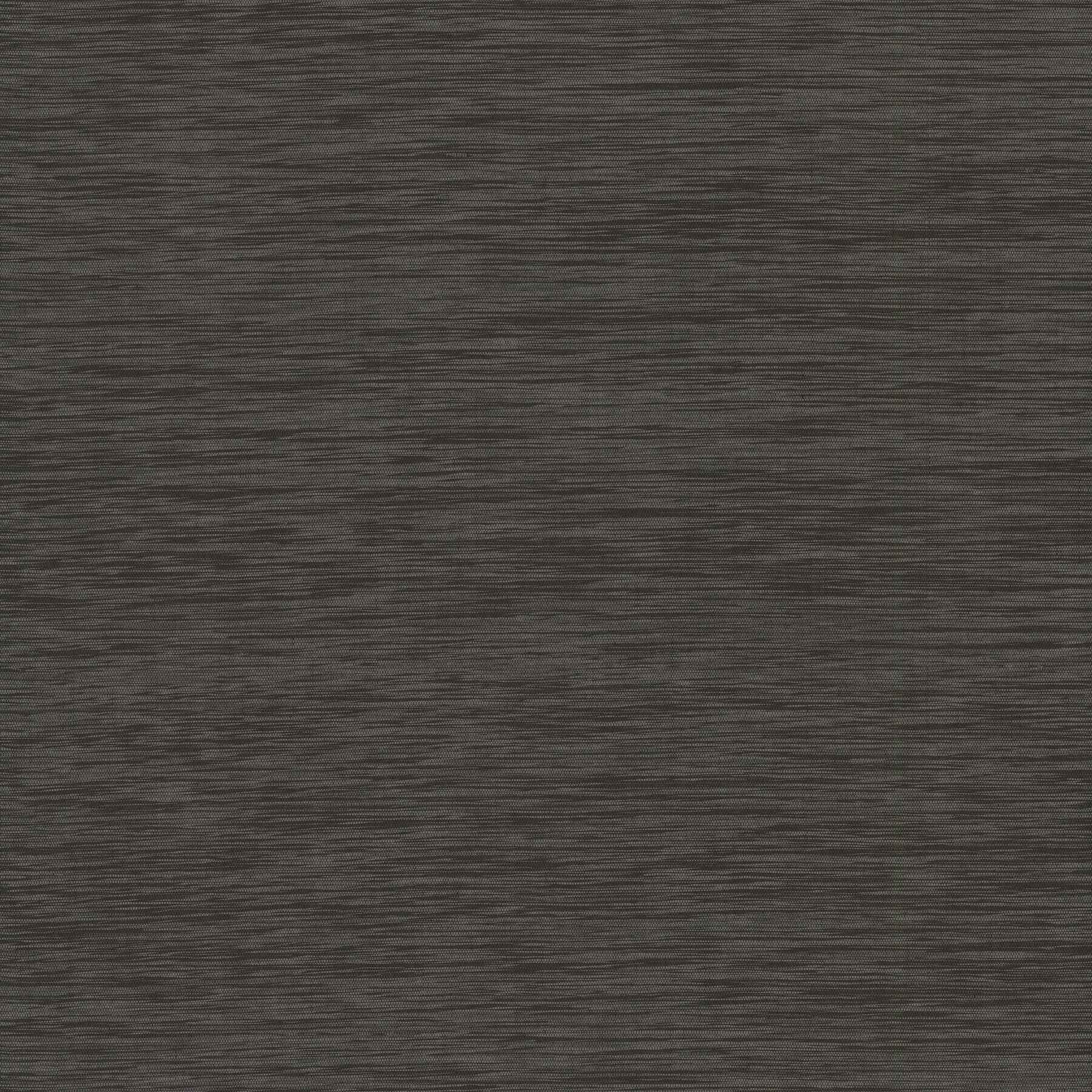 Horizon Paperweave Black Wallpaper - York Wallcoverings - GV0221