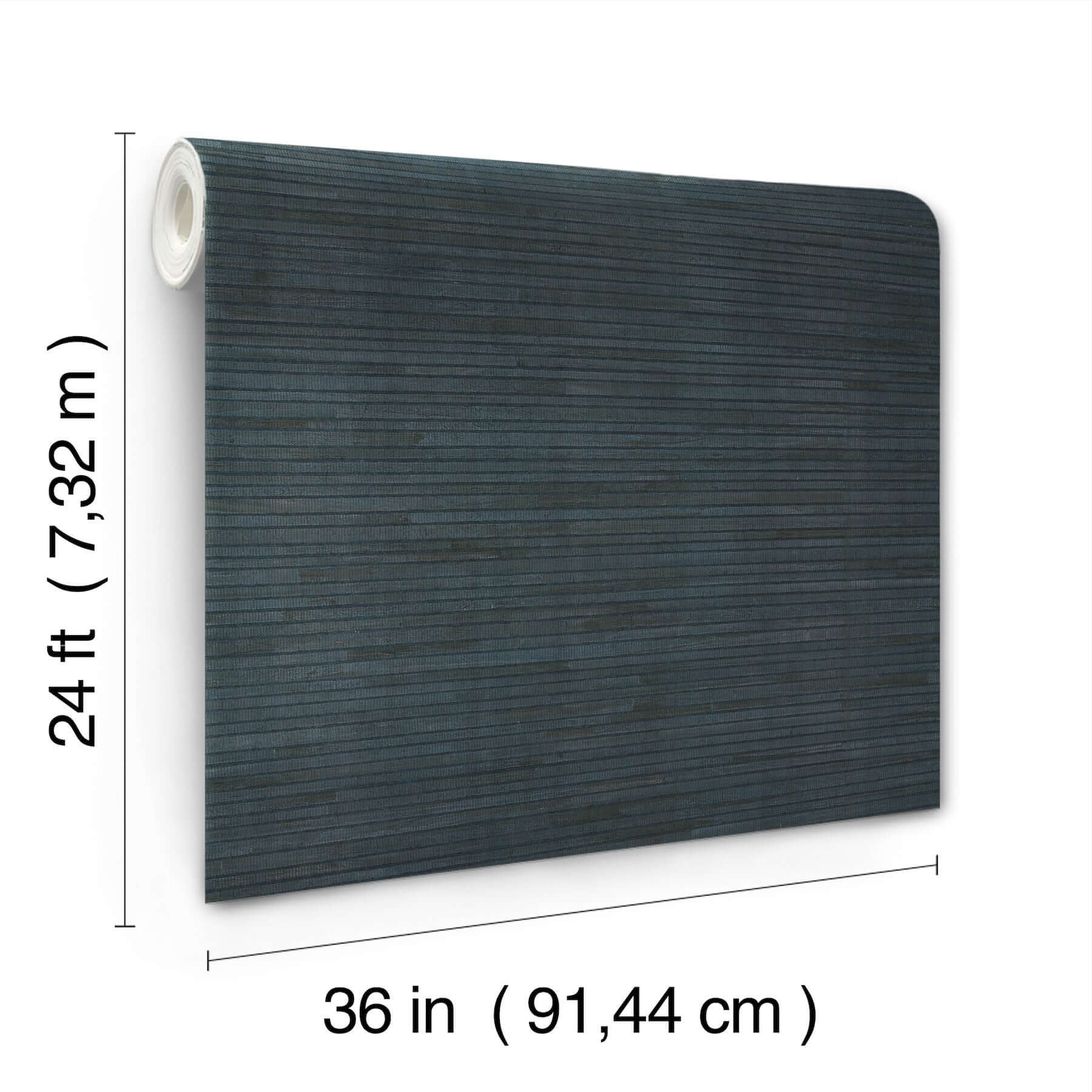 hyacinth-leaf-navy-wallpaper-york-wallcoverings-gv0237 - York Wallcoverings Wallpaper