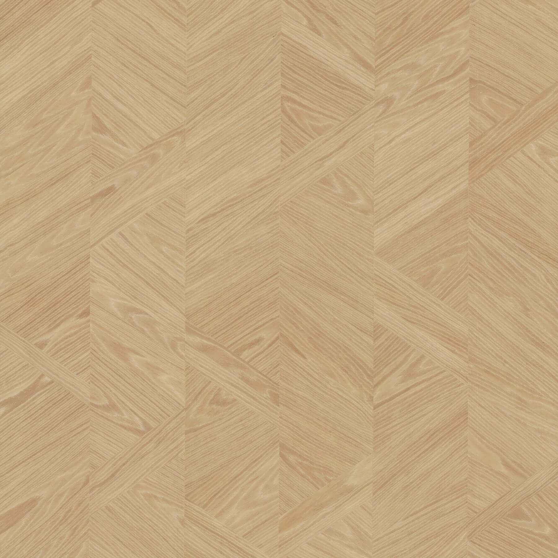 Interlocking Wood Oak Wallpaper - York Wallcoverings - GV0244 - York Wallcoverings Wallpaper