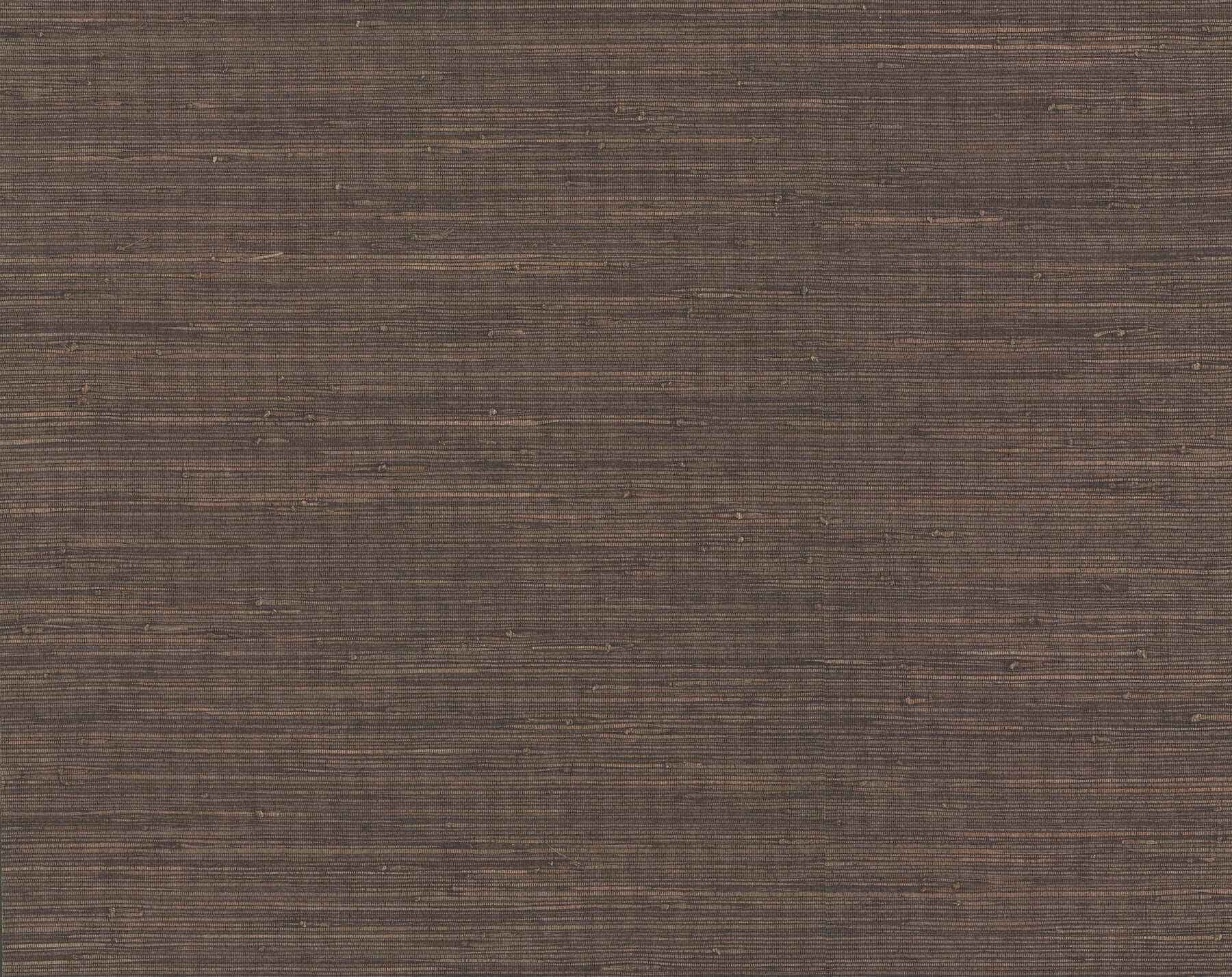 Knotted Grass Brown Wallpaper - York Wallcoverings - VG4437GV
