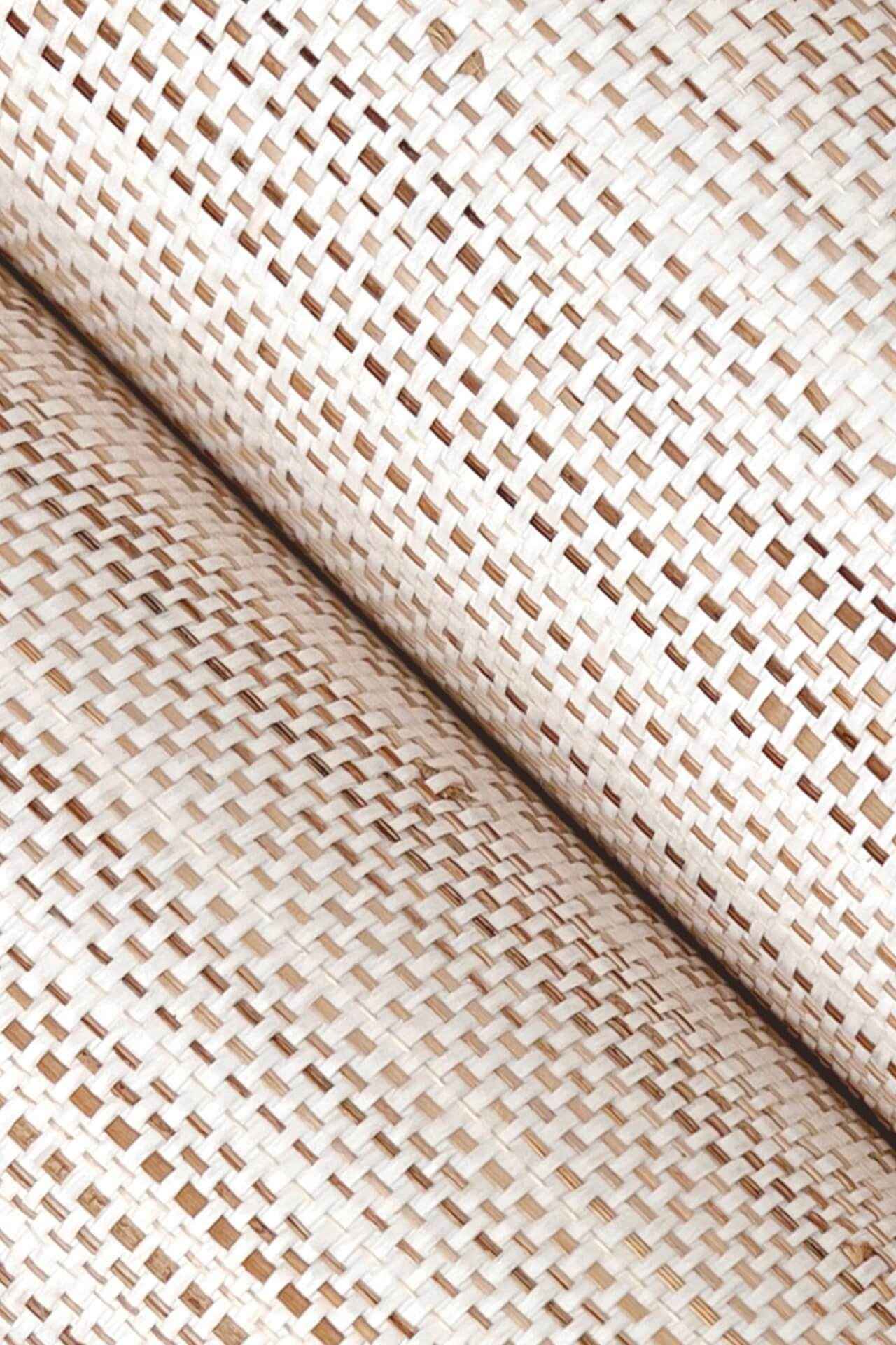 Marled Abaca White Wallpaper - York Wallcoverings - GV0201 - York Wallcoverings Wallpaper