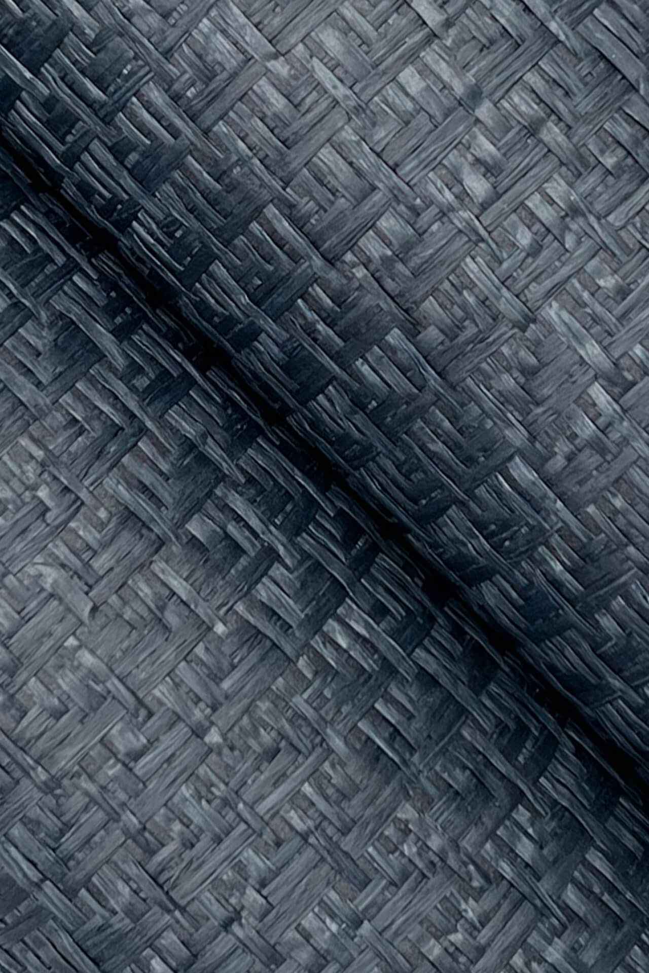 Tatami Weave Navy Wallpaper - York Wallcoverings - OG0529GV - York Wallcoverings Wallpaper
