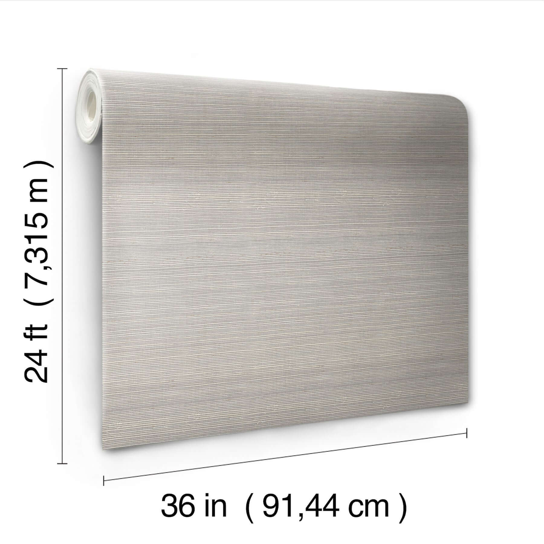 maguey-sisal-classic-grey-wallpaper-york-wallcoverings-de8994nw - York Wallcoverings Wallpaper