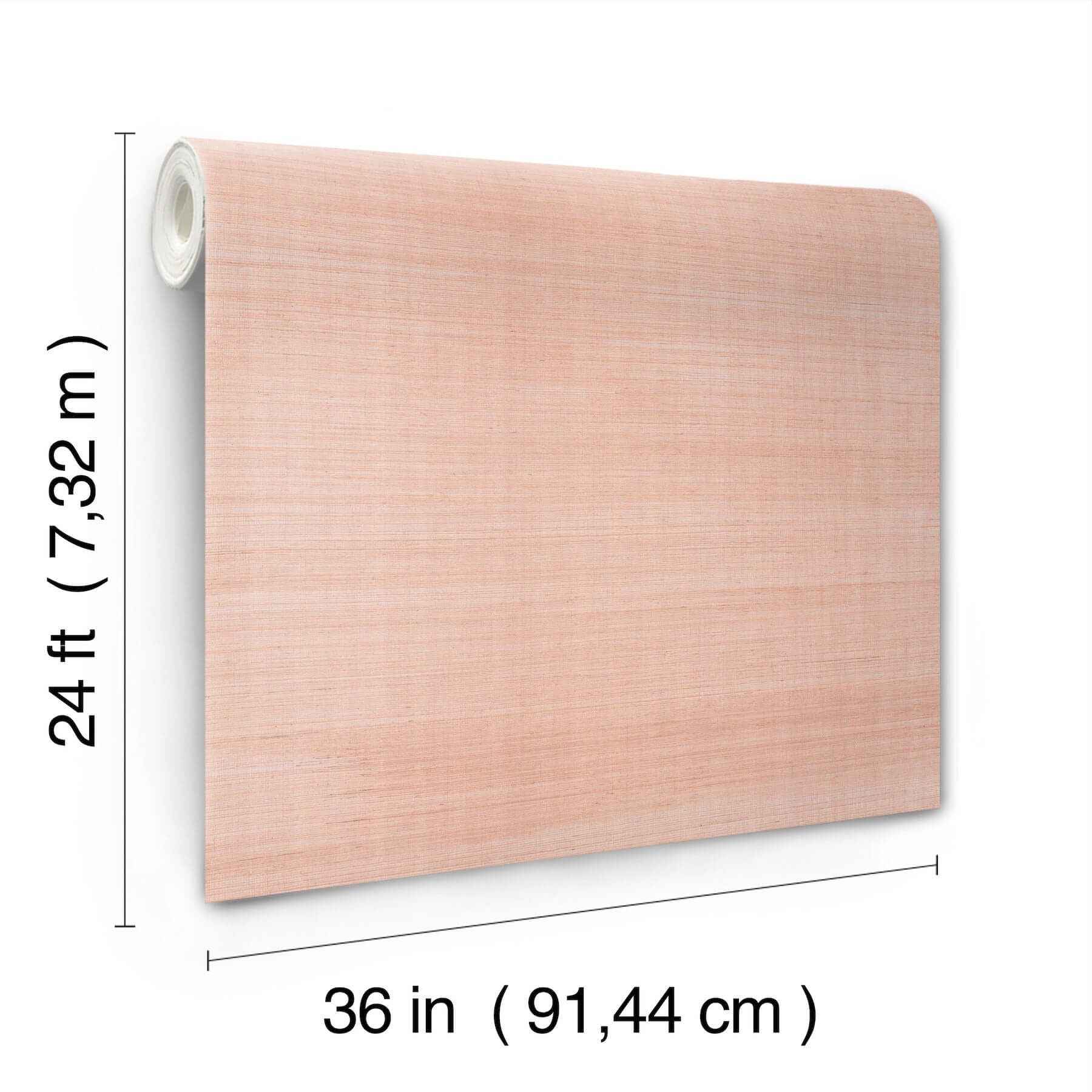 Maguey Sisal Rose Wallpaper - York Wallcoverings - GV0127NW - York Wallcoverings Wallpaper