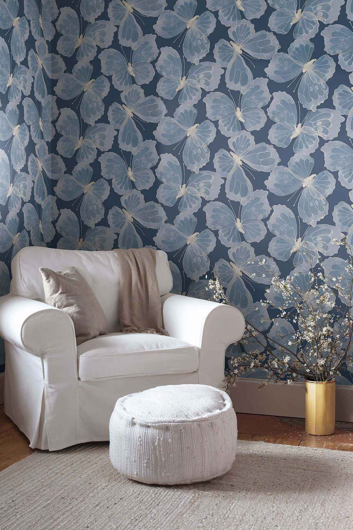 Monarch Pewter Peel & Stick Wallpaper - York Wallcoverings - PSW1566RL - York Wallcoverings Wallpaper