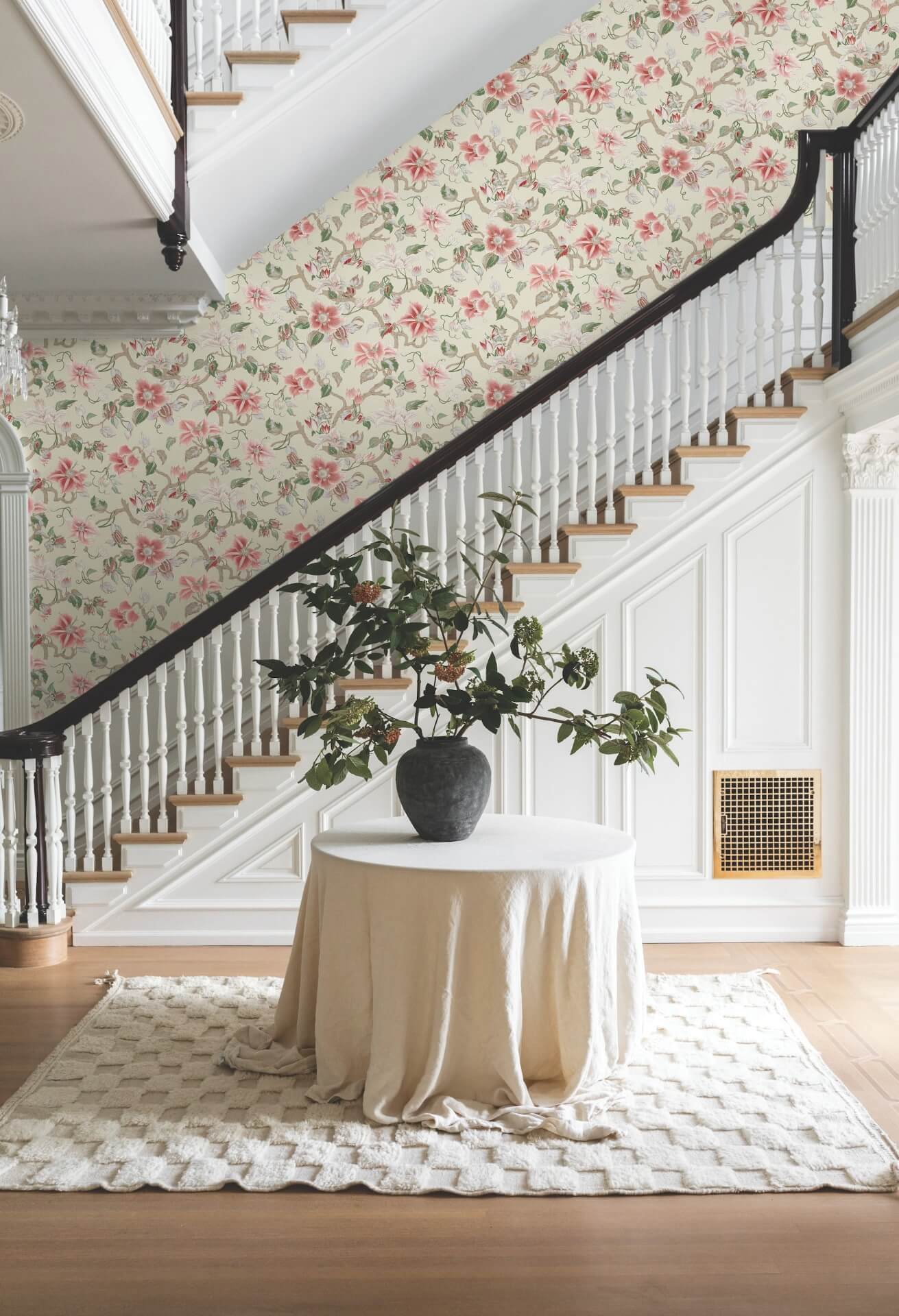 marguerite-vine-cream-wallpaper-york-wallcoverings-gt4513 - York Wallcoverings Wallpaper
