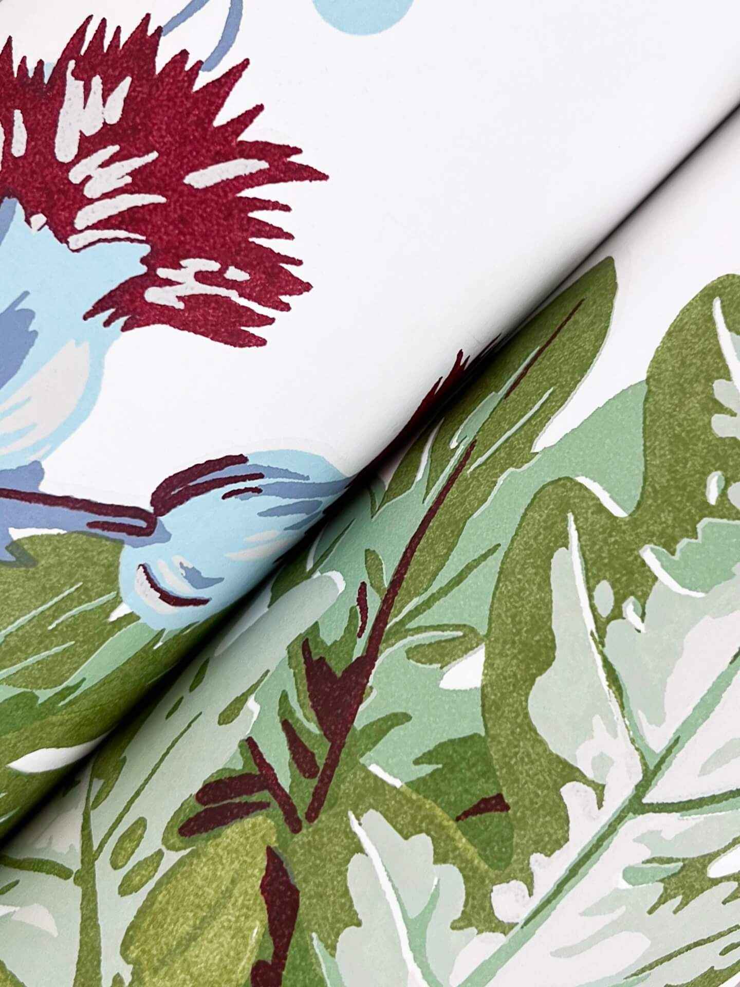 Briarwood White Wallpaper - York Wallcoverings - GT4524 - York Wallcoverings Wallpaper