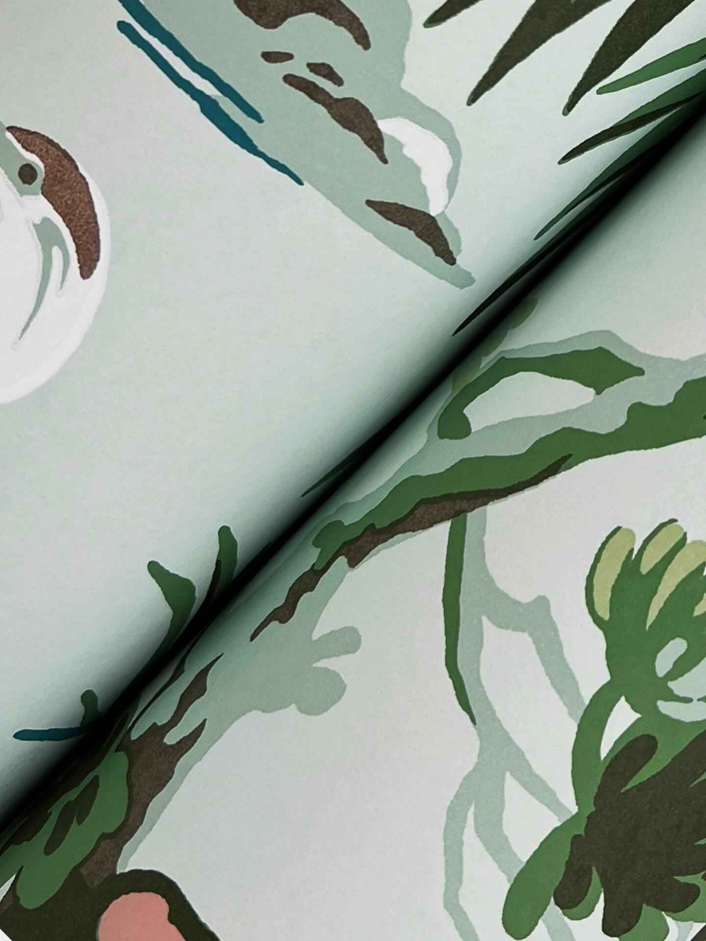 Bridgewater Mint Wallpaper - York Wallcoverings - GT4534 - York Wallcoverings Wallpaper