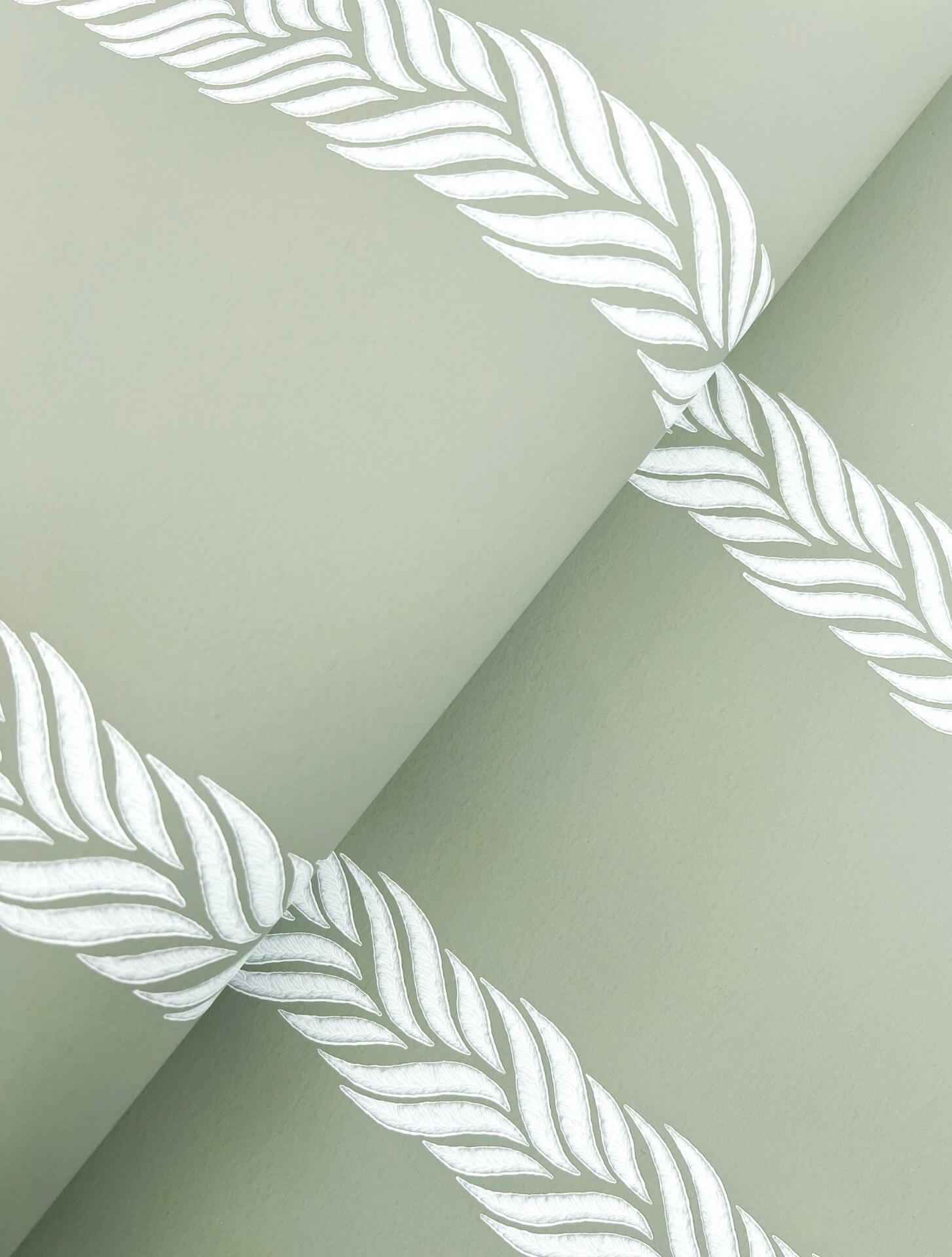 Braided Stripe Green Wallpaper - York Wallcoverings - GT4541 - York Wallcoverings Wallpaper