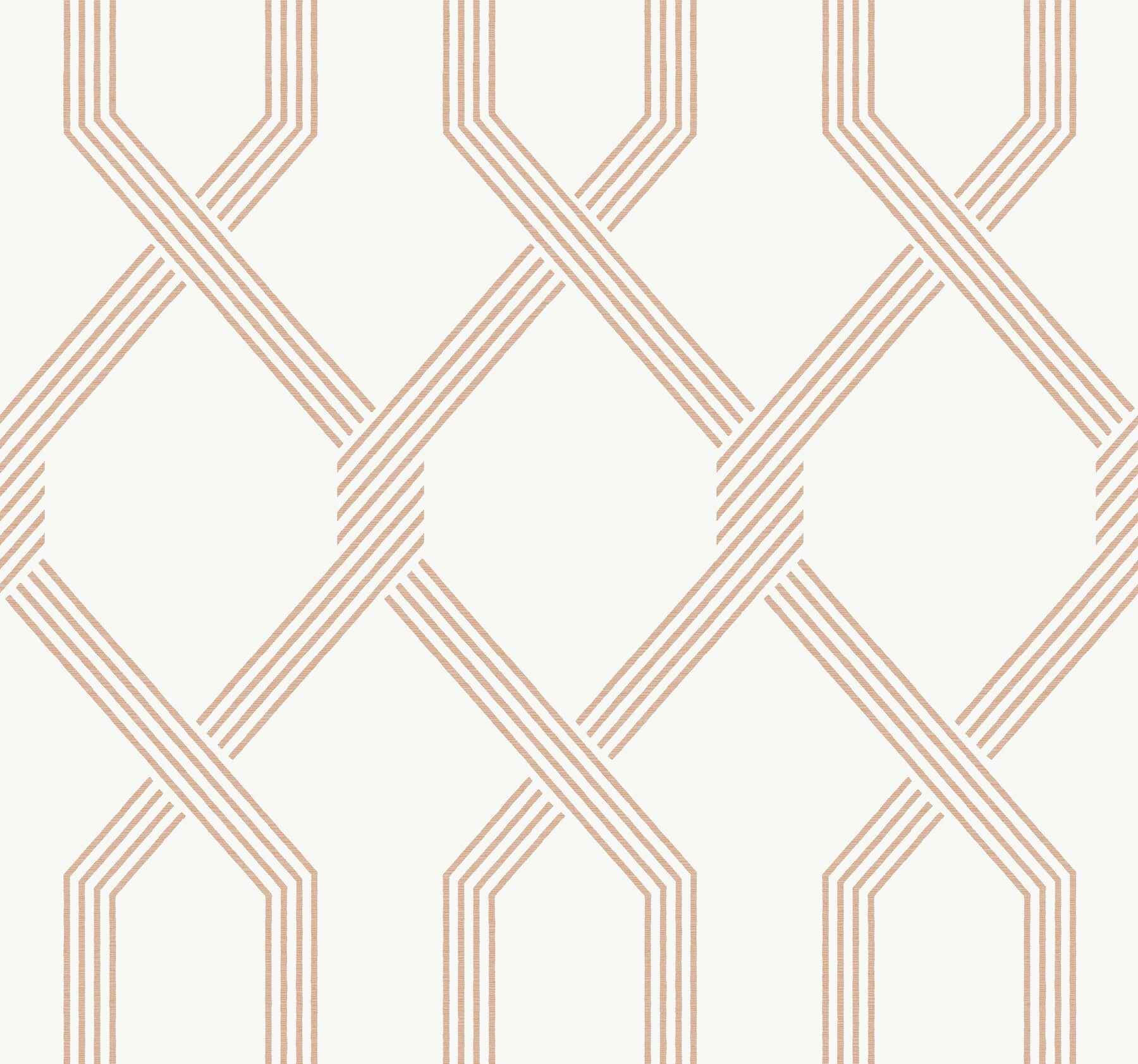 Palisade Coral Wallpaper - York Wallcoverings - GT4554