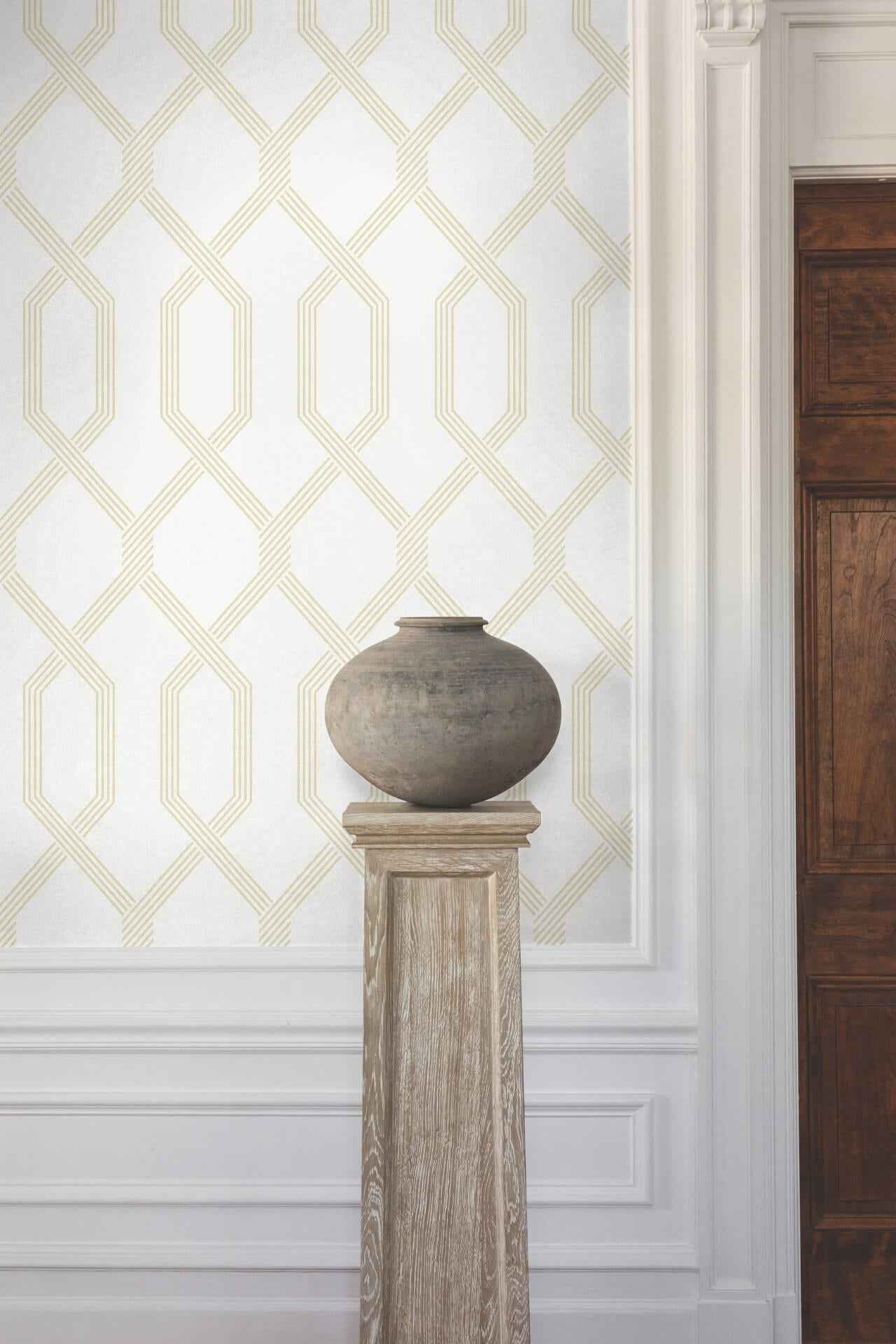 Palisade Yellow Wallpaper - York Wallcoverings - GT4556 - York Wallcoverings Wallpaper