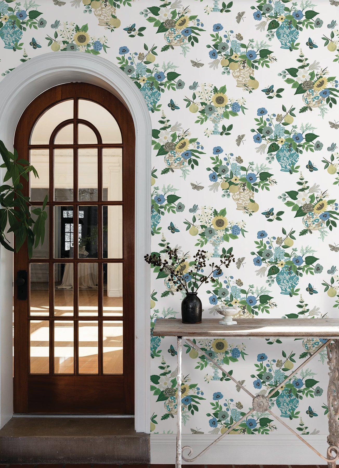 flower-studies-wallpaper-blue-multi-york-wallcoverings-rf7401