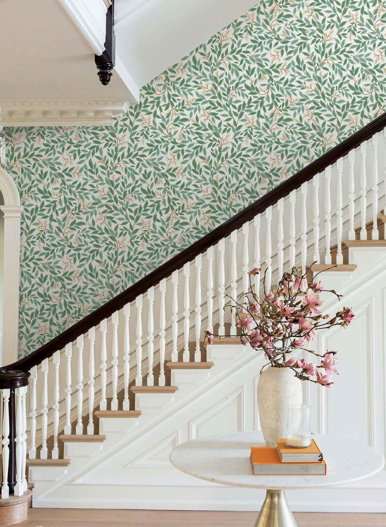 Willowberry Emerald Wallpaper - York Wallcoverings - RF7464 - York Wallcoverings Wallpaper