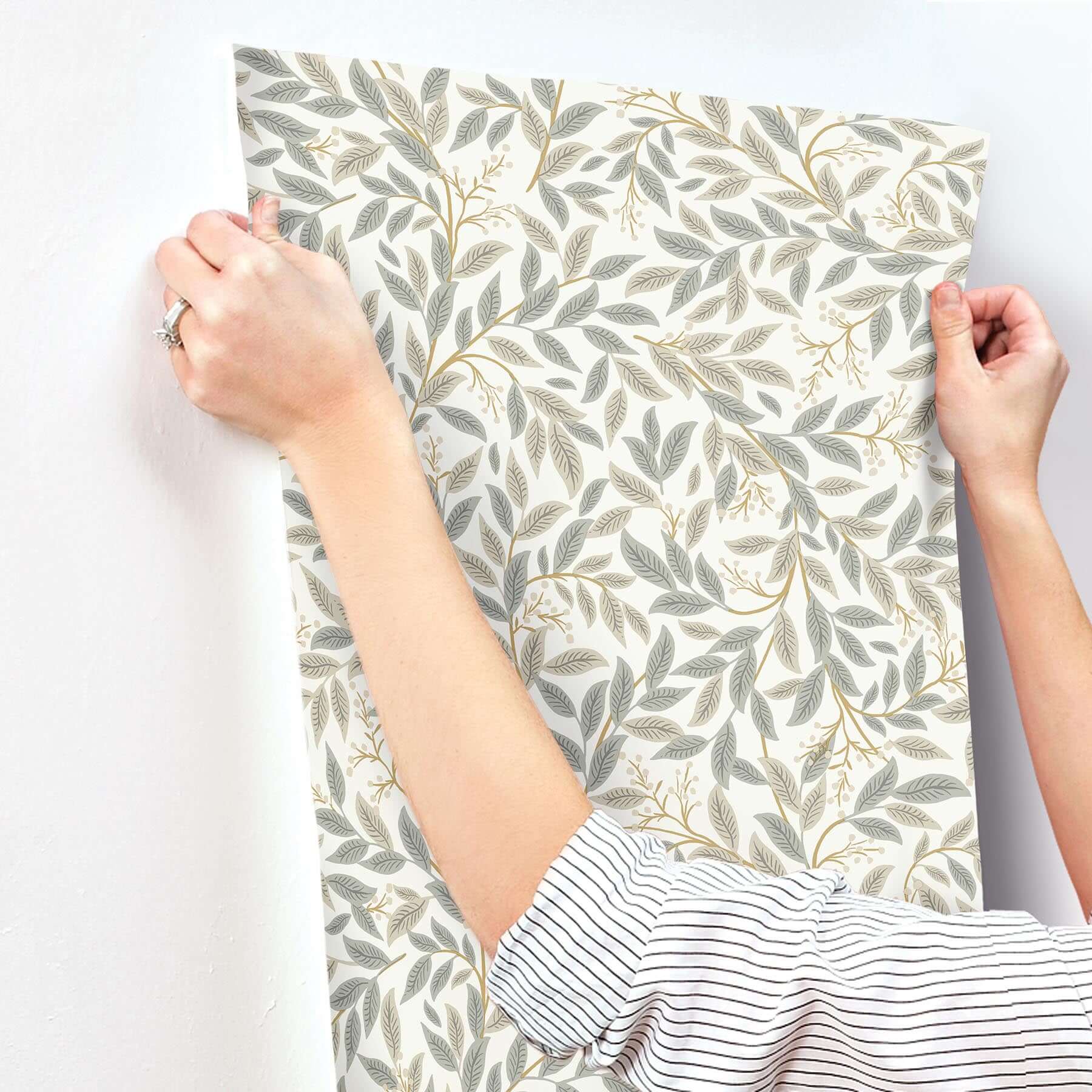 willowberry-wallpaper-linen-white-york-wallcoverings-rf7463 - York Wallcoverings Wallpaper