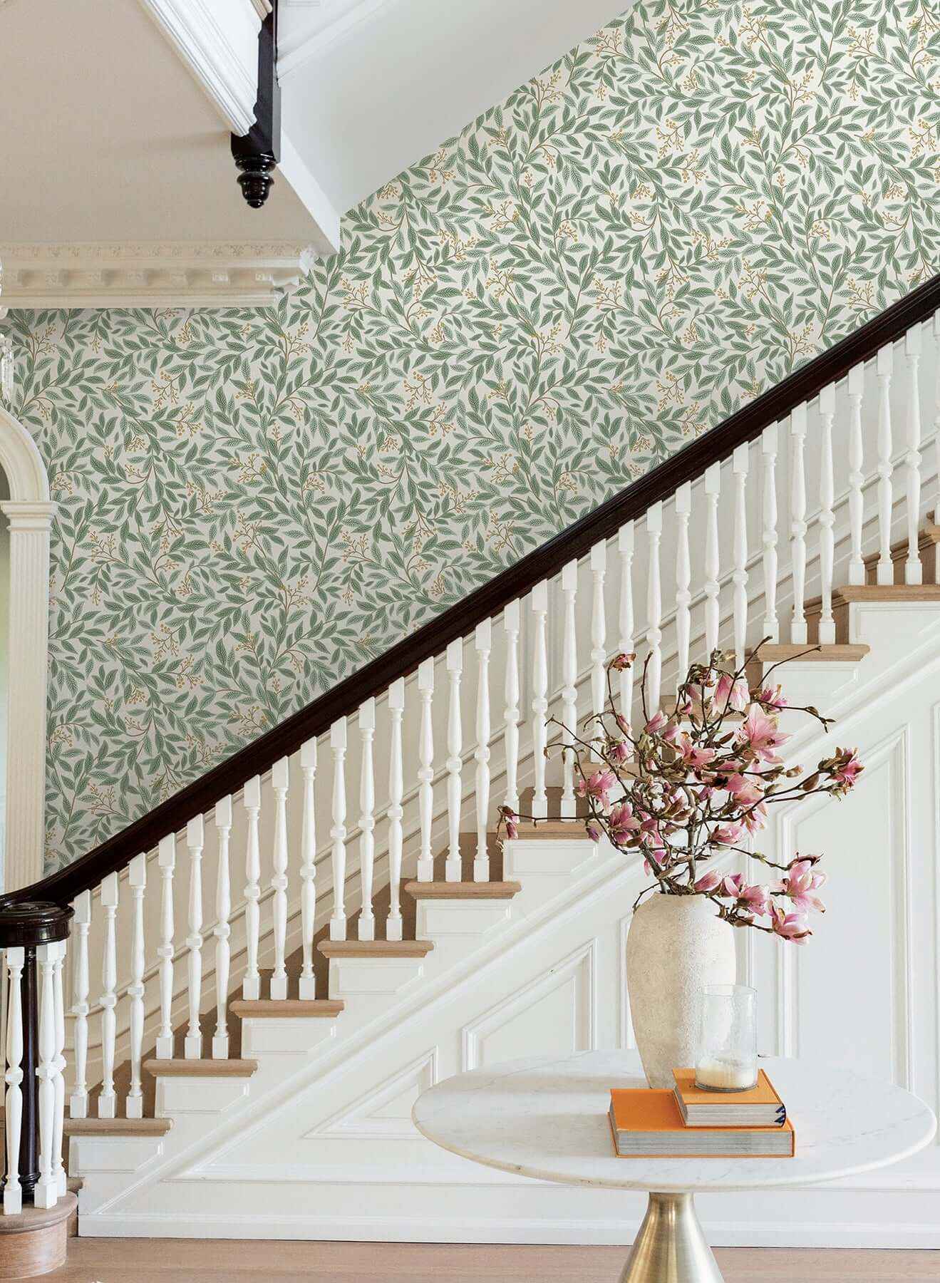 Willowberry Sage Wallpaper - York Wallcoverings - RF7465 - York Wallcoverings Wallpaper
