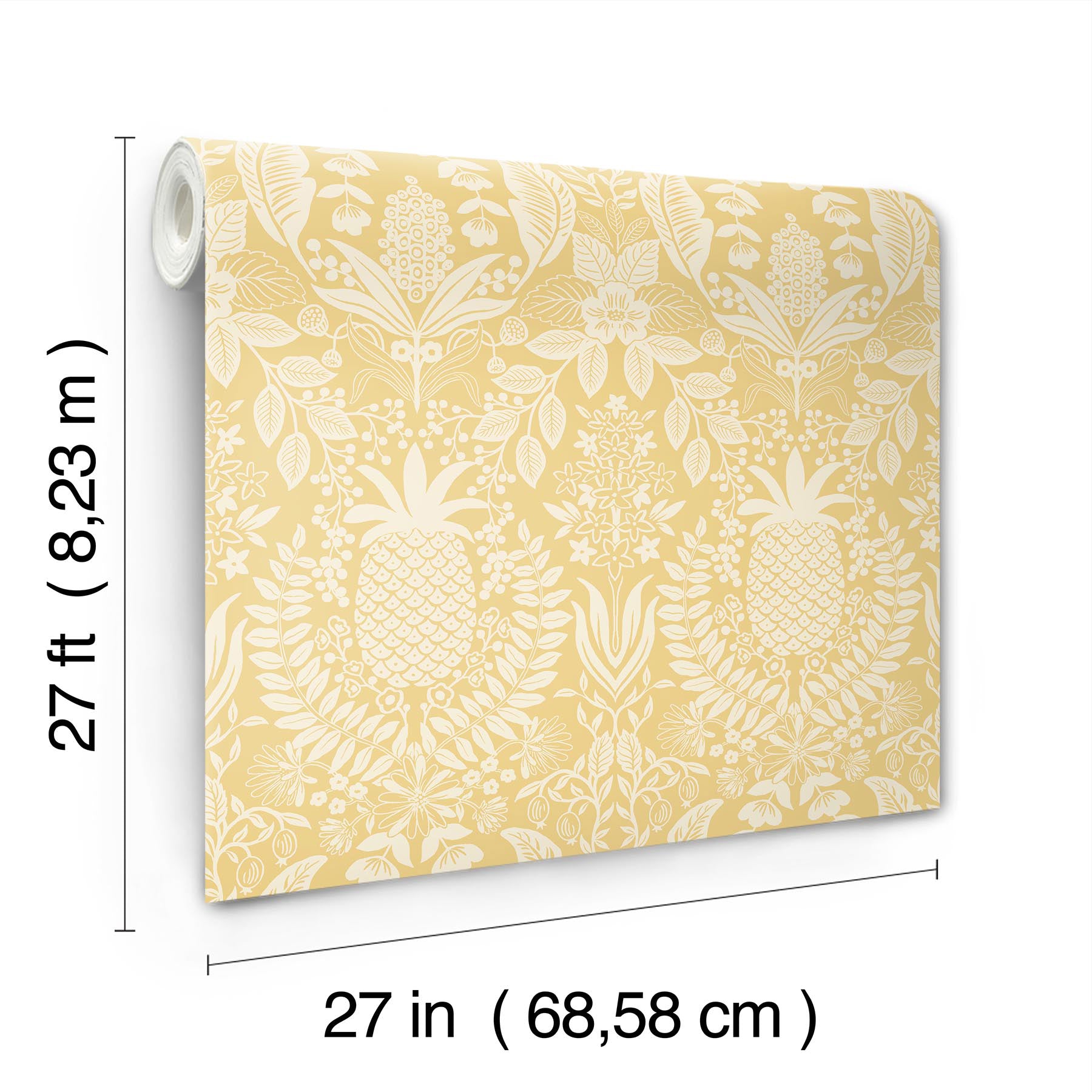 pineapple-damask-wallpaper-yellow-york-wallcoverings-rf7481