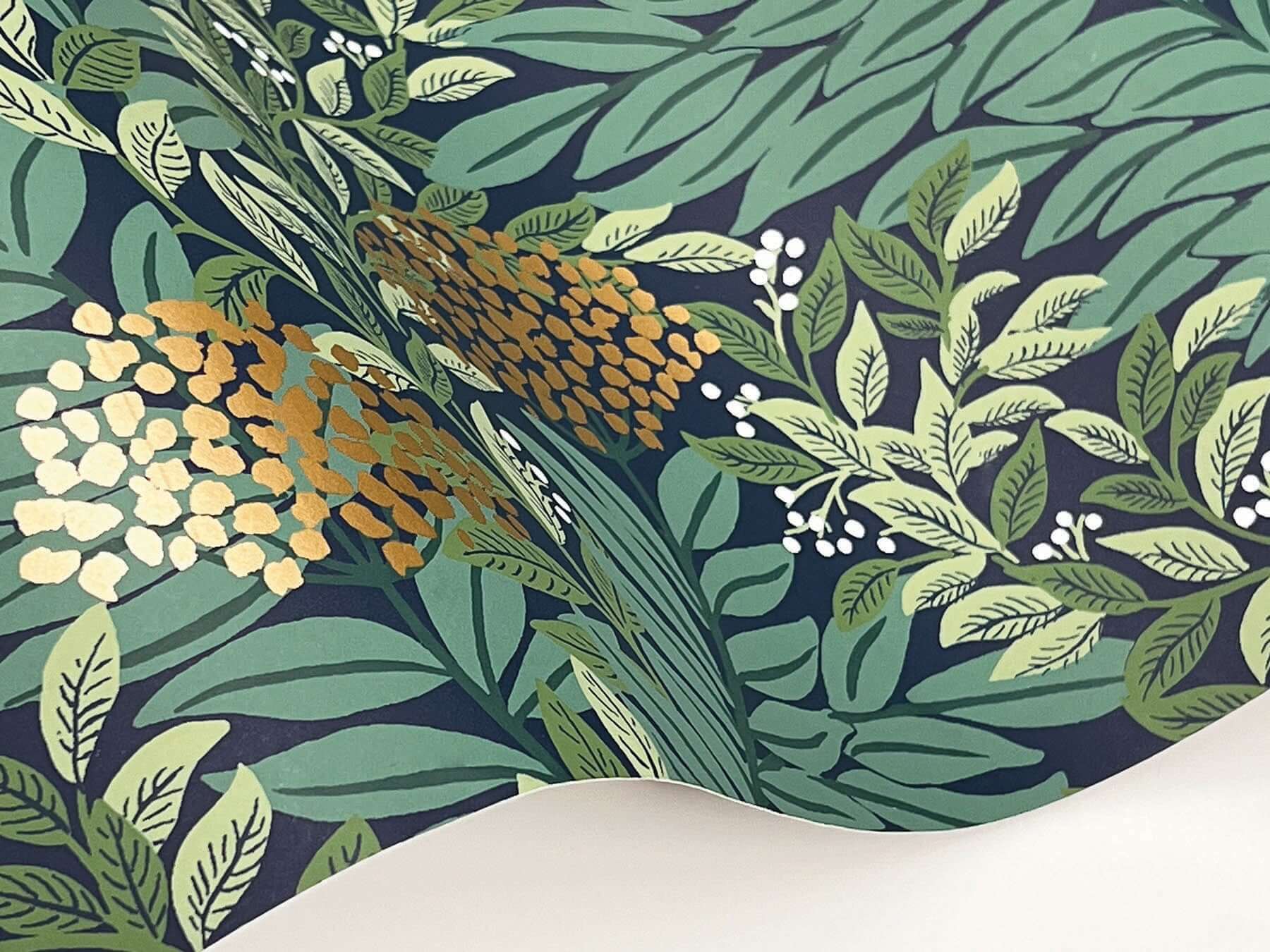 highgrove-wallpaper-navy-york-wallcoverings-rf7505 - York Wallcoverings Wallpaper