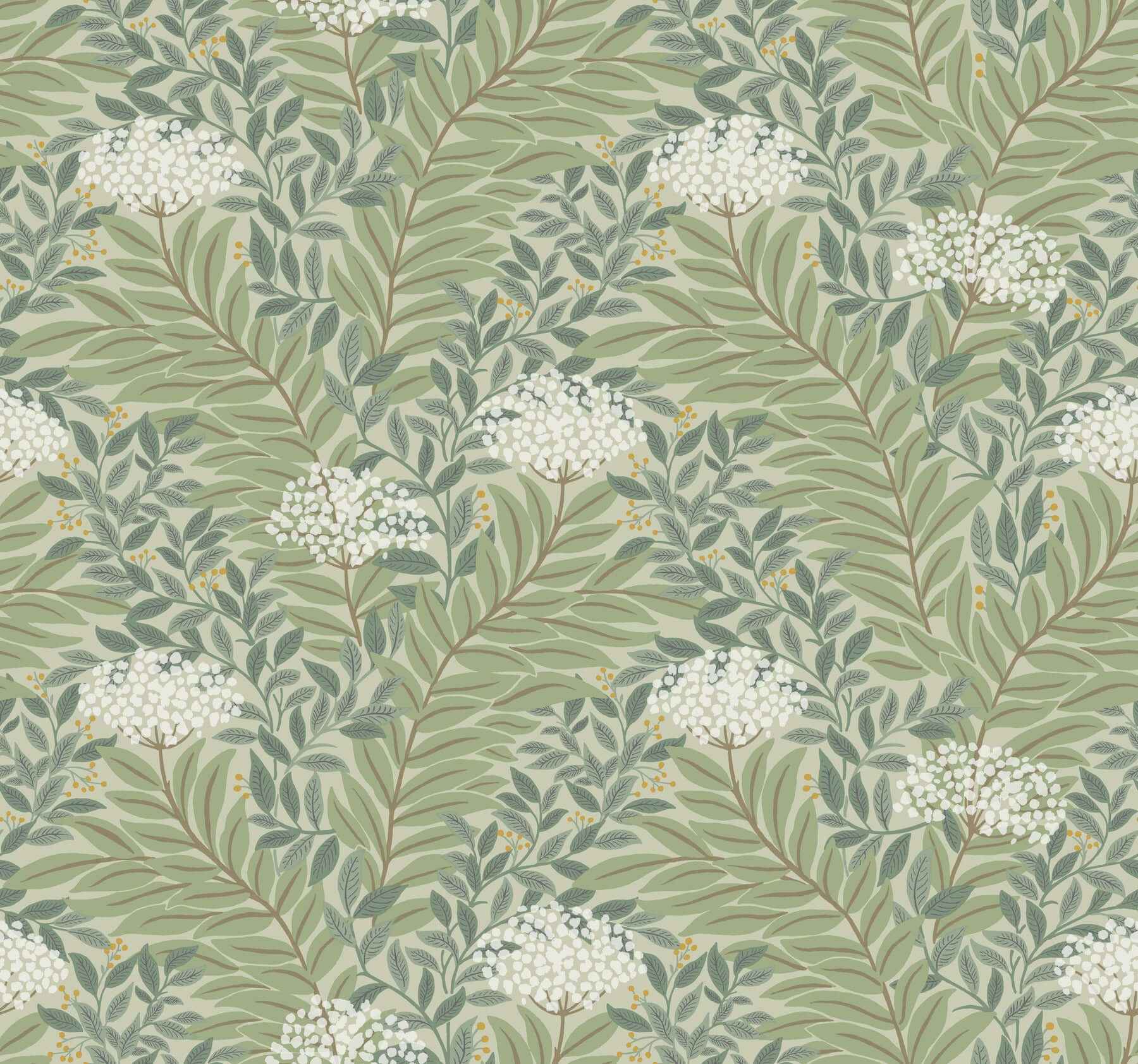Highgrove Sage Wallpaper - York Wallcoverings - RF7503