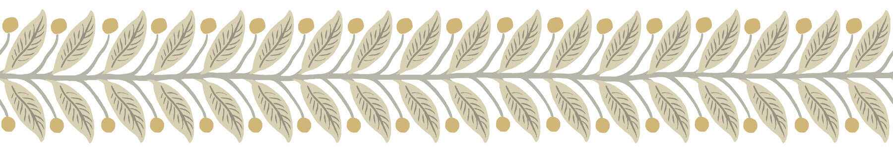 Linen Garden Wallpaper Trim - York Wallcoverings - RF7532B