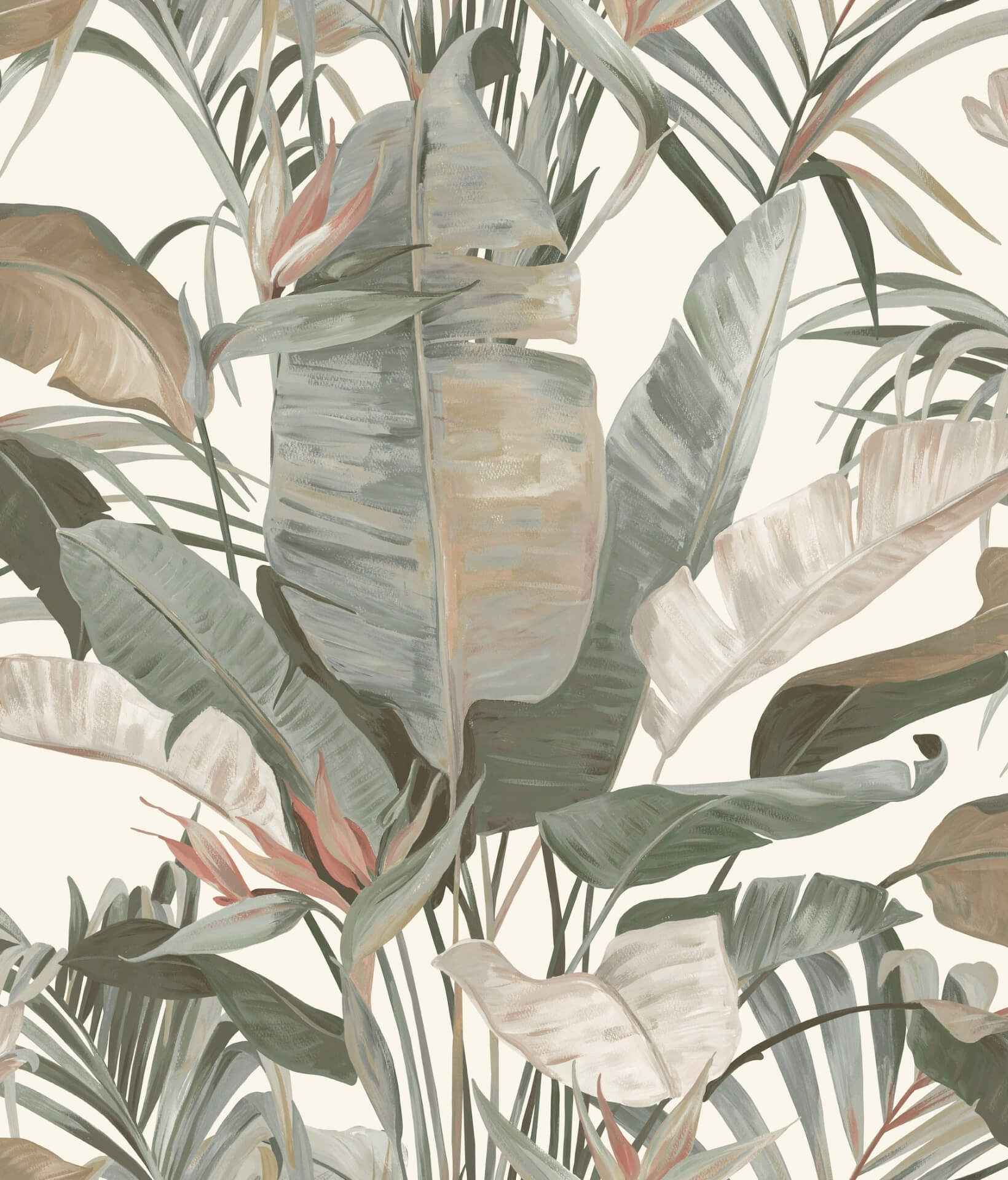 Tropical White Cabana Wallpaper - York Wallcoverings - NT6131 - York Wallcoverings Wallpaper