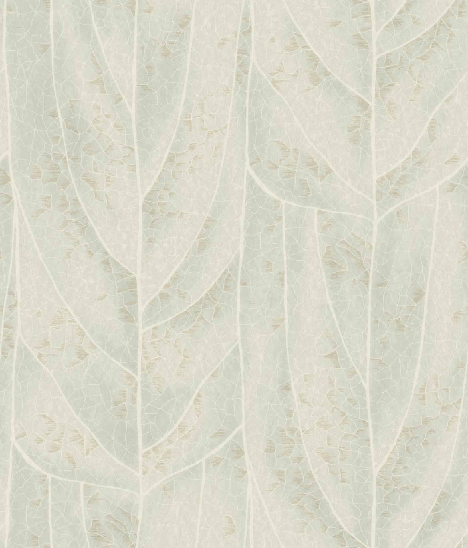 Dicot Light Green Leaf Wallpaper - York Wallcoverings - NT6142