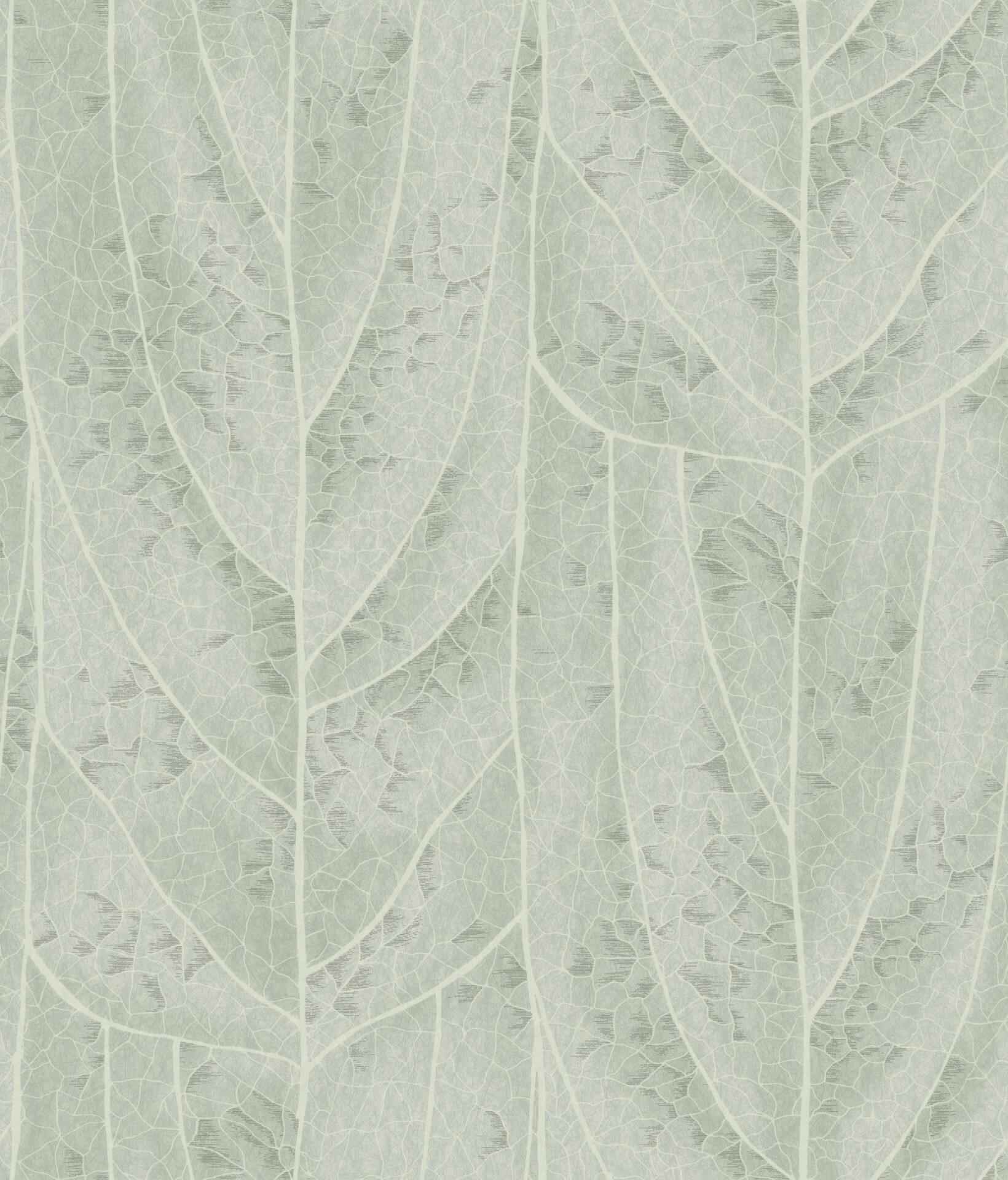 Dicot Spa Leaf Wallpaper - York Wallcoverings - NT6141