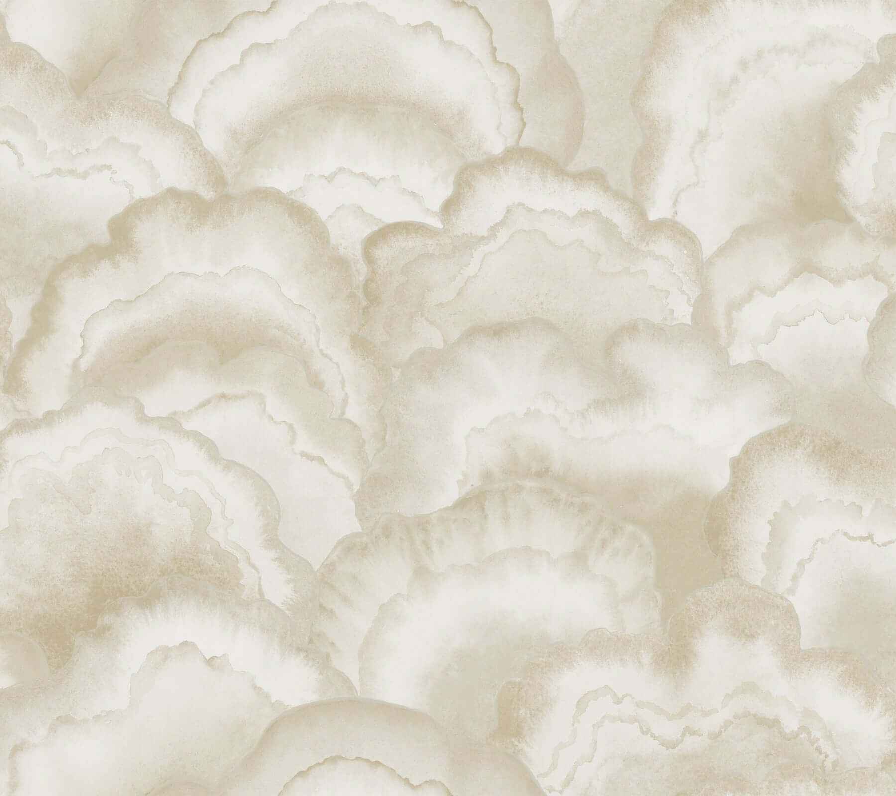 Abalone Sand Fans Wallpaper - York Wallcoverings - NT6182