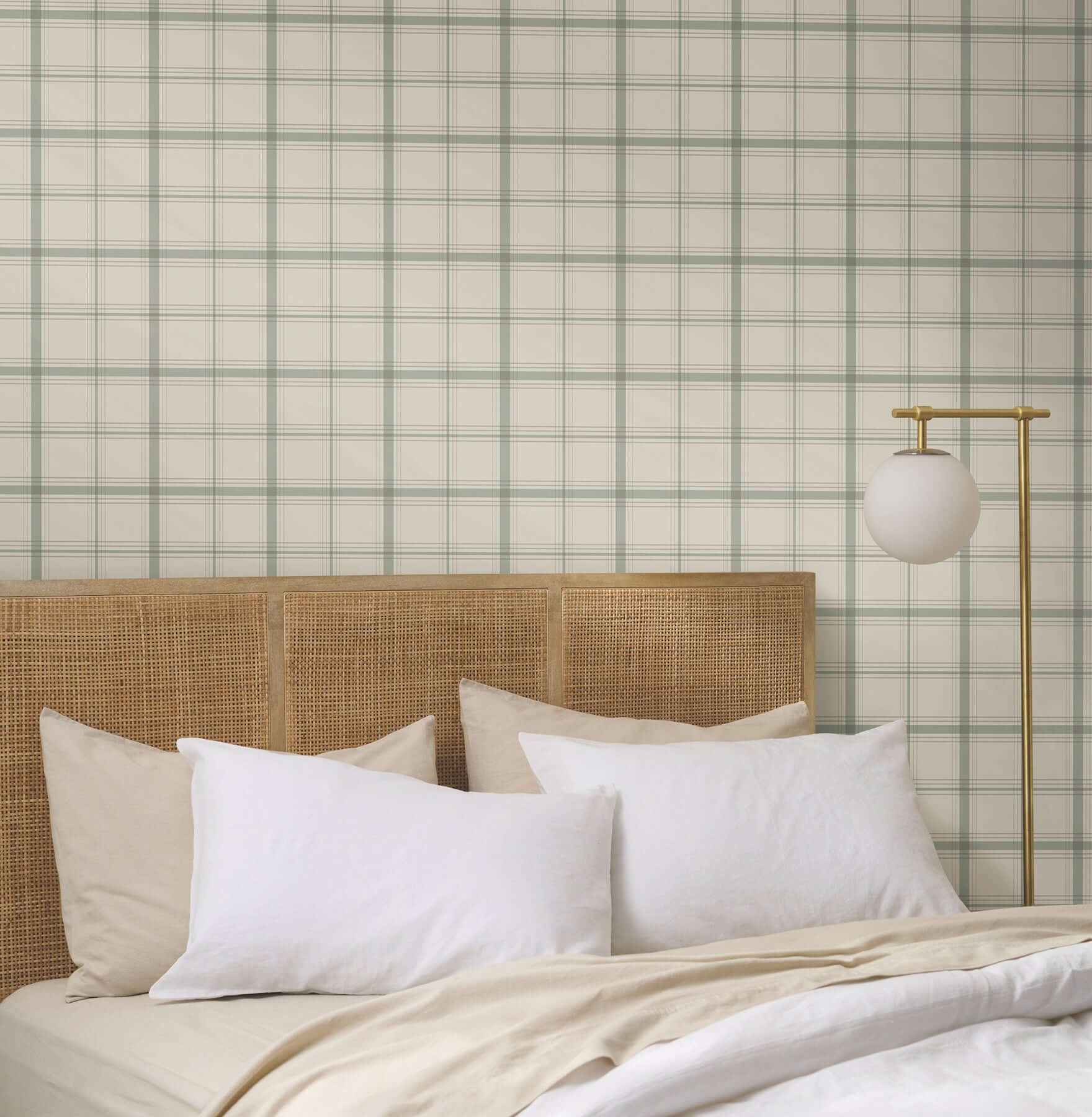 Hunter Green Wallpaper - York Wallcoverings - MF4794