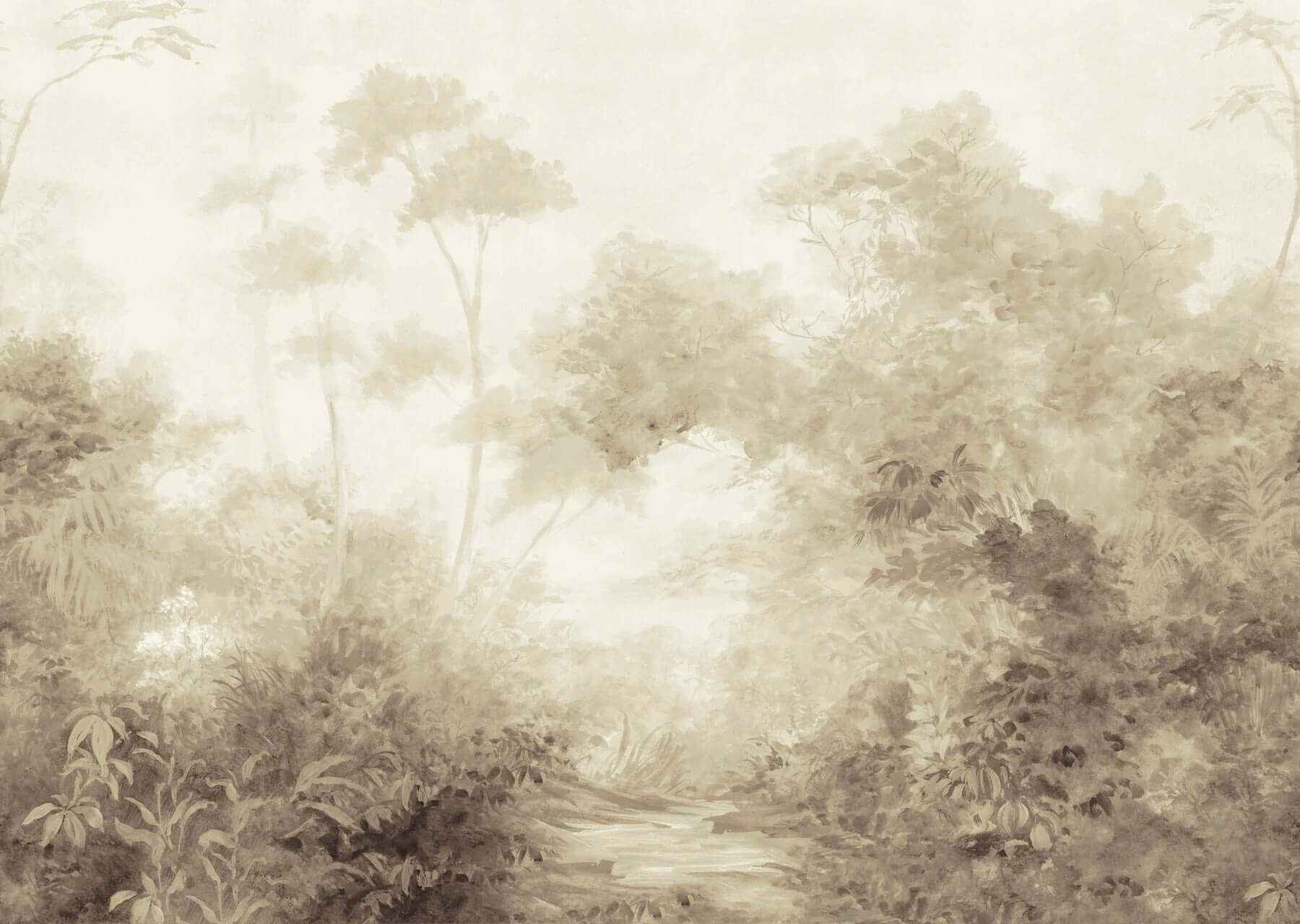Woodlands Sepia Wall Mural - York Wallcoverings - MF4807M - York Wallcoverings Wallpaper